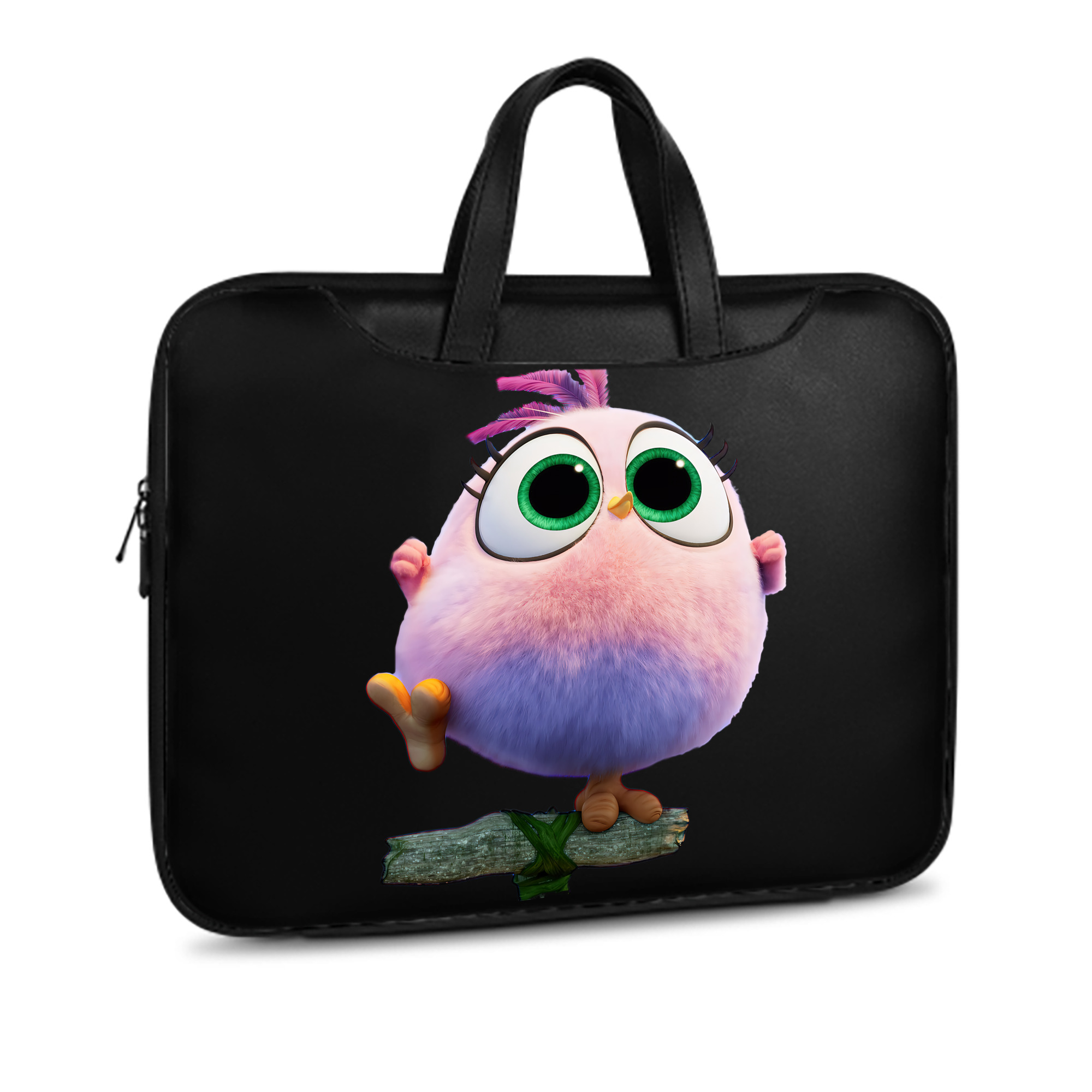 （画像用） Angry Birds アングリーバード レザーラップトップバッグ　ノートパソコンケース