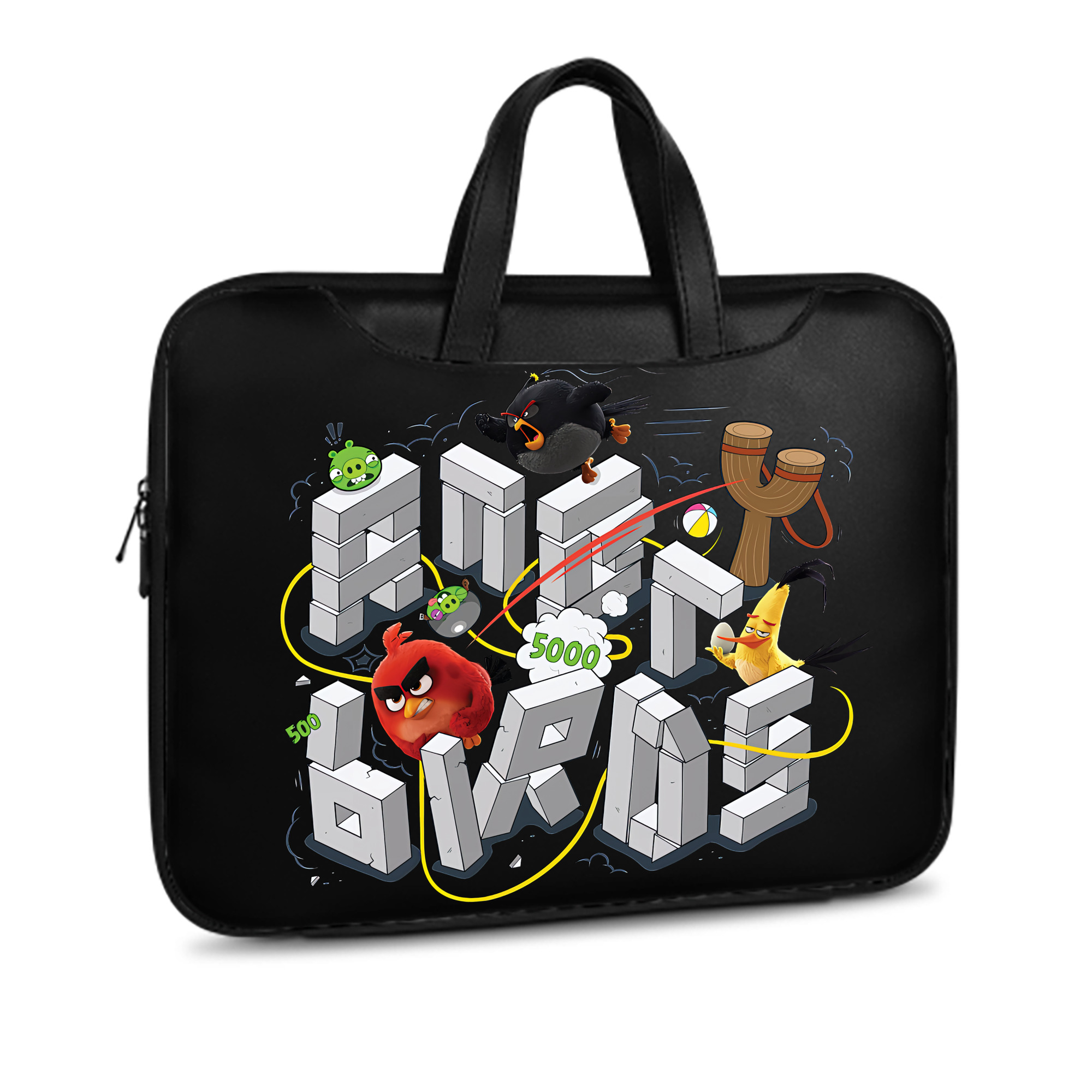 Angry Birds アングリーバード レザーラップトップバッグ　ノートパソコンケース