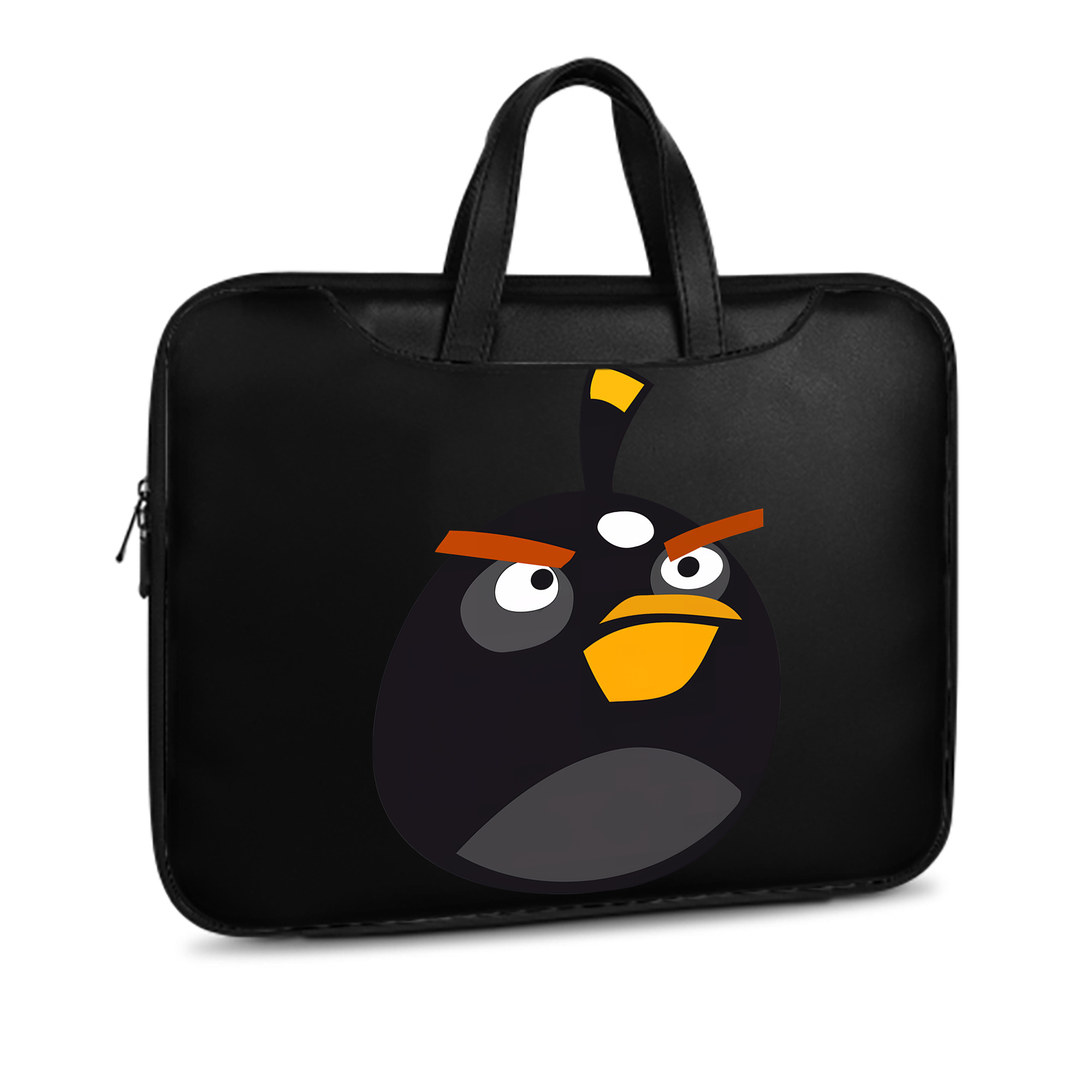 （画像用） Angry Birds アングリーバード レザーラップトップバッグ　ノートパソコンケース