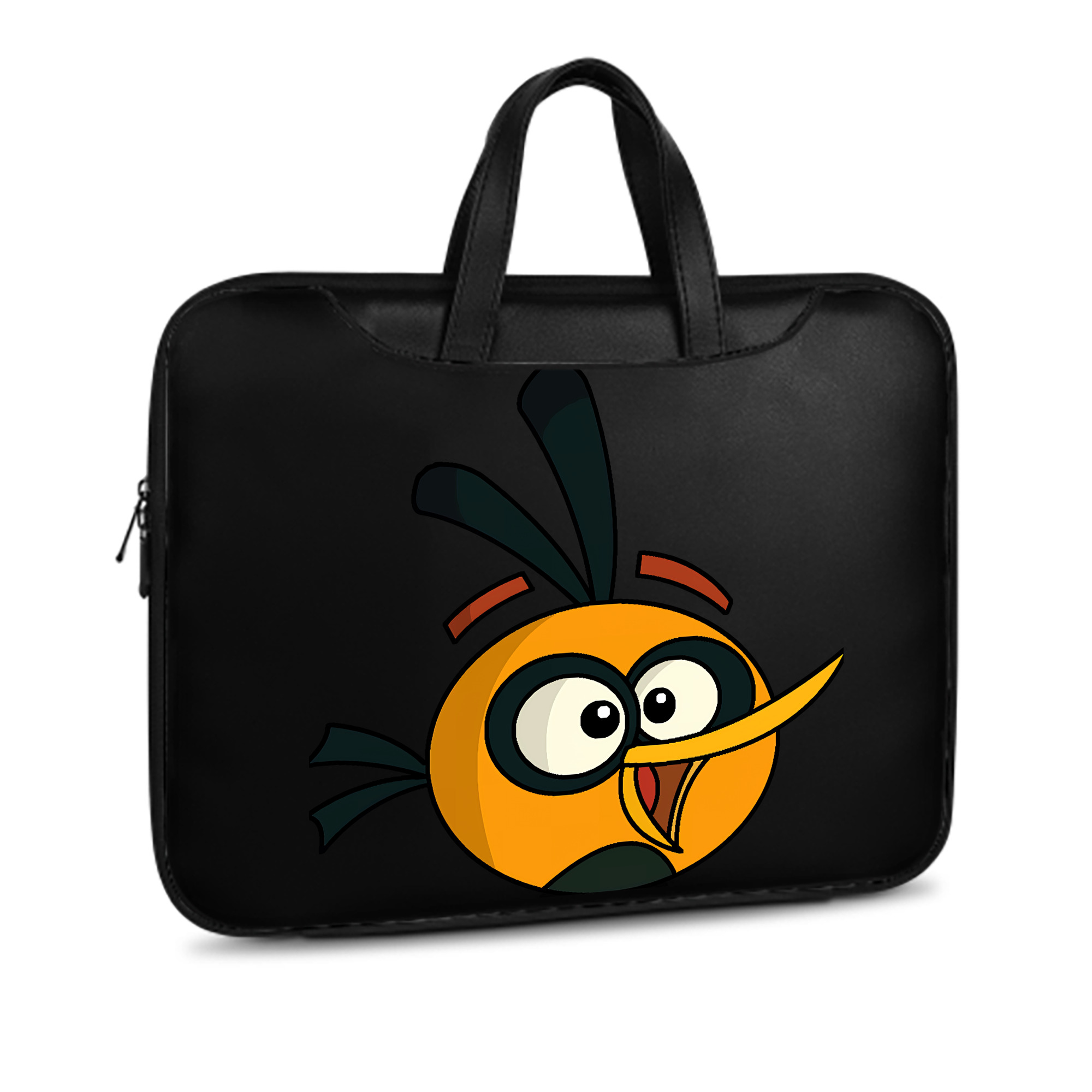 （画像用） Angry Birds アングリーバード レザーラップトップバッグ　ノートパソコンケース