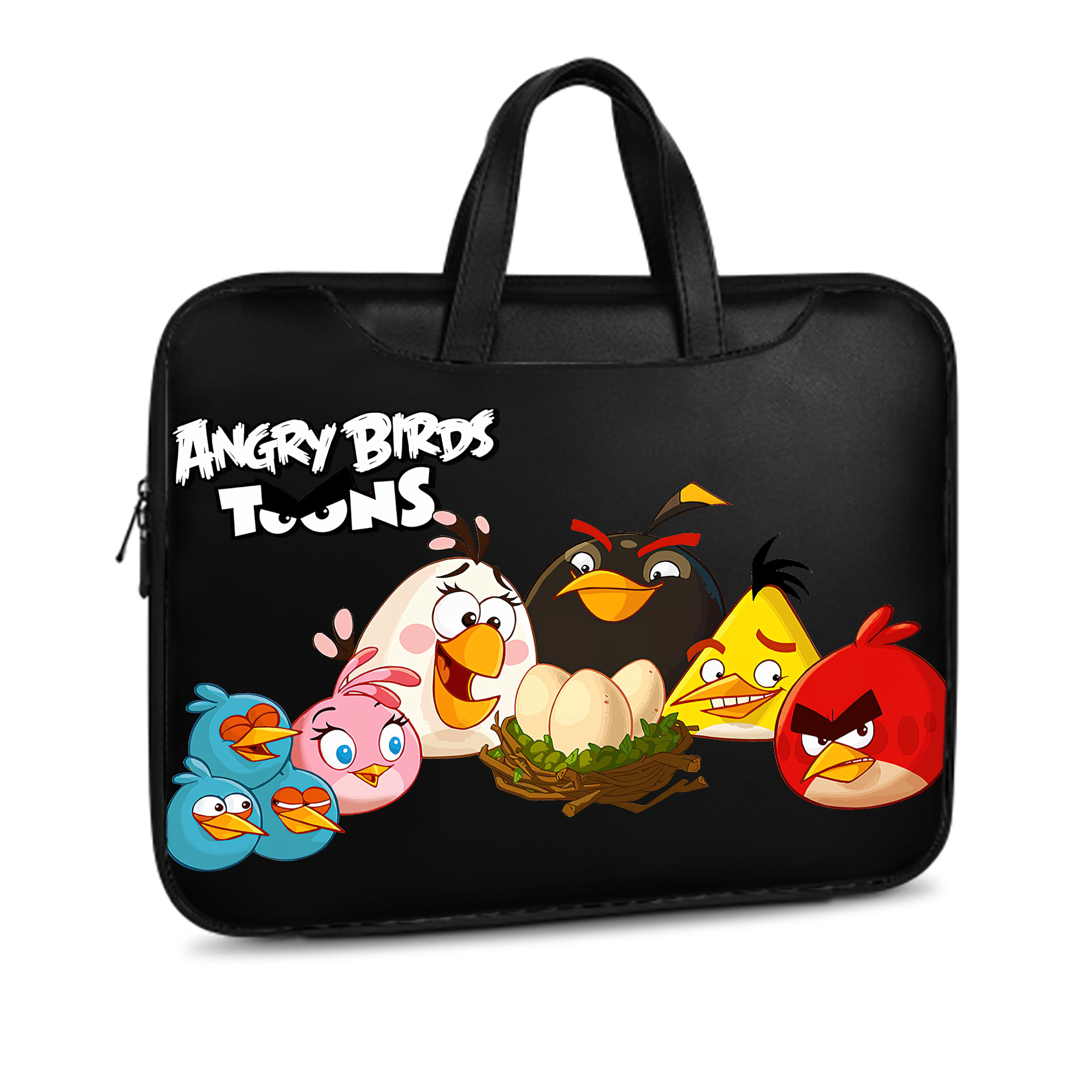 Angry Birds アングリーバード レザーラップトップバッグ　ノートパソコンケース