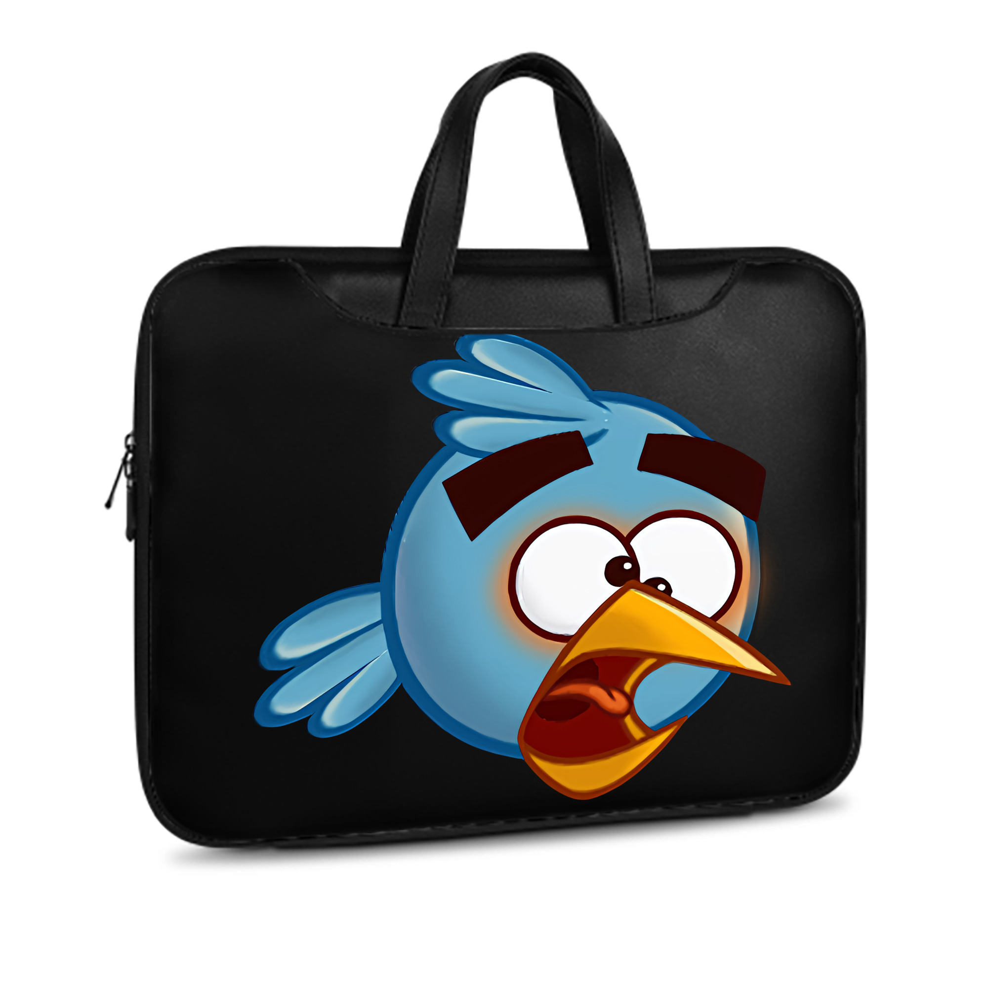 （画像用） Angry Birds アングリーバード レザーラップトップバッグ　ノートパソコンケース