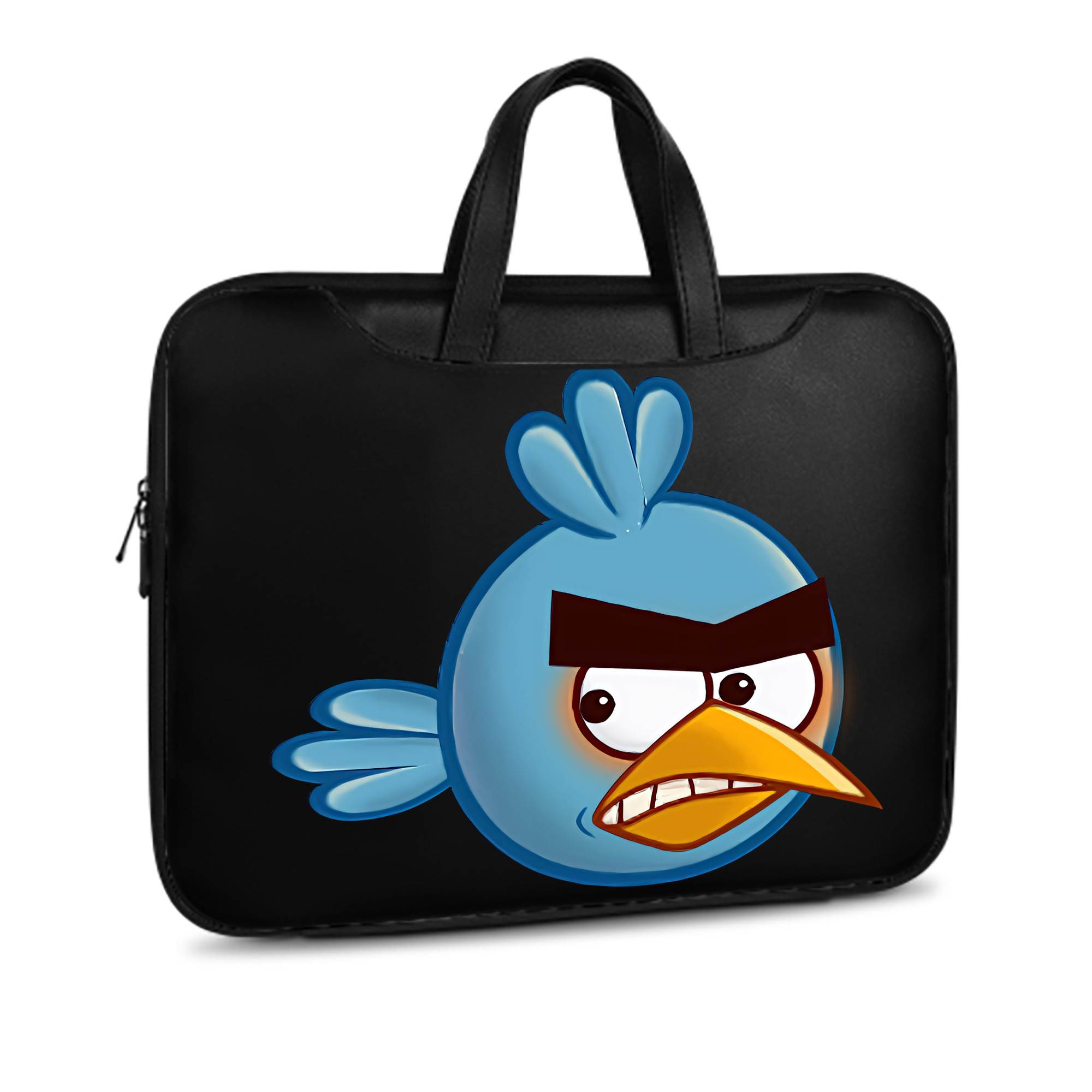 （画像用） Angry Birds アングリーバード レザーラップトップバッグ　ノートパソコンケース