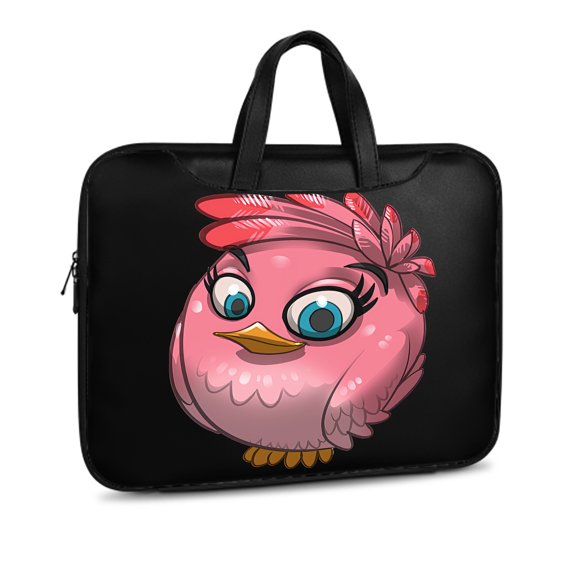 （画像用） Angry Birds アングリーバード レザーラップトップバッグ　ノートパソコンケース