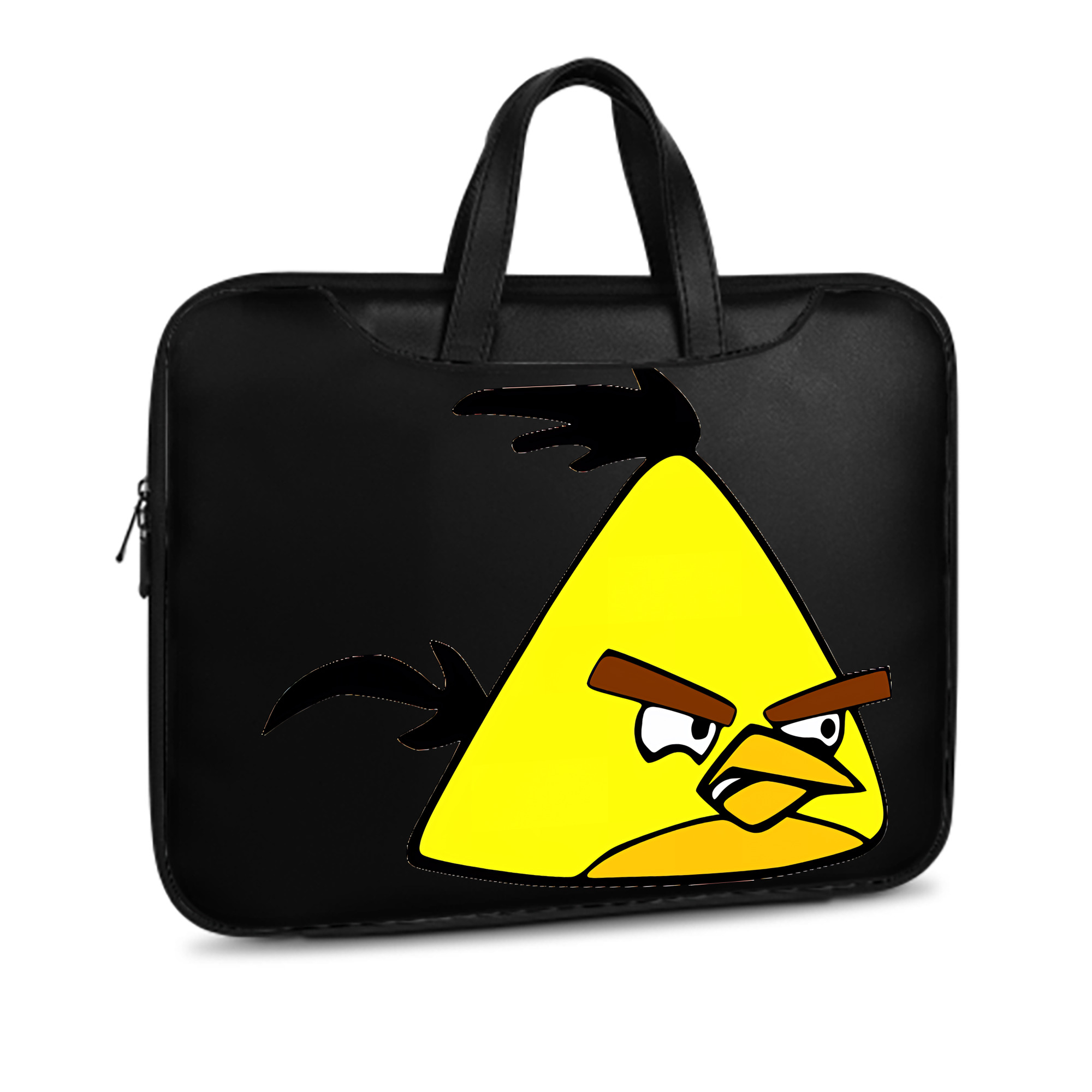 （画像用） Angry Birds アングリーバード レザーラップトップバッグ　ノートパソコンケース
