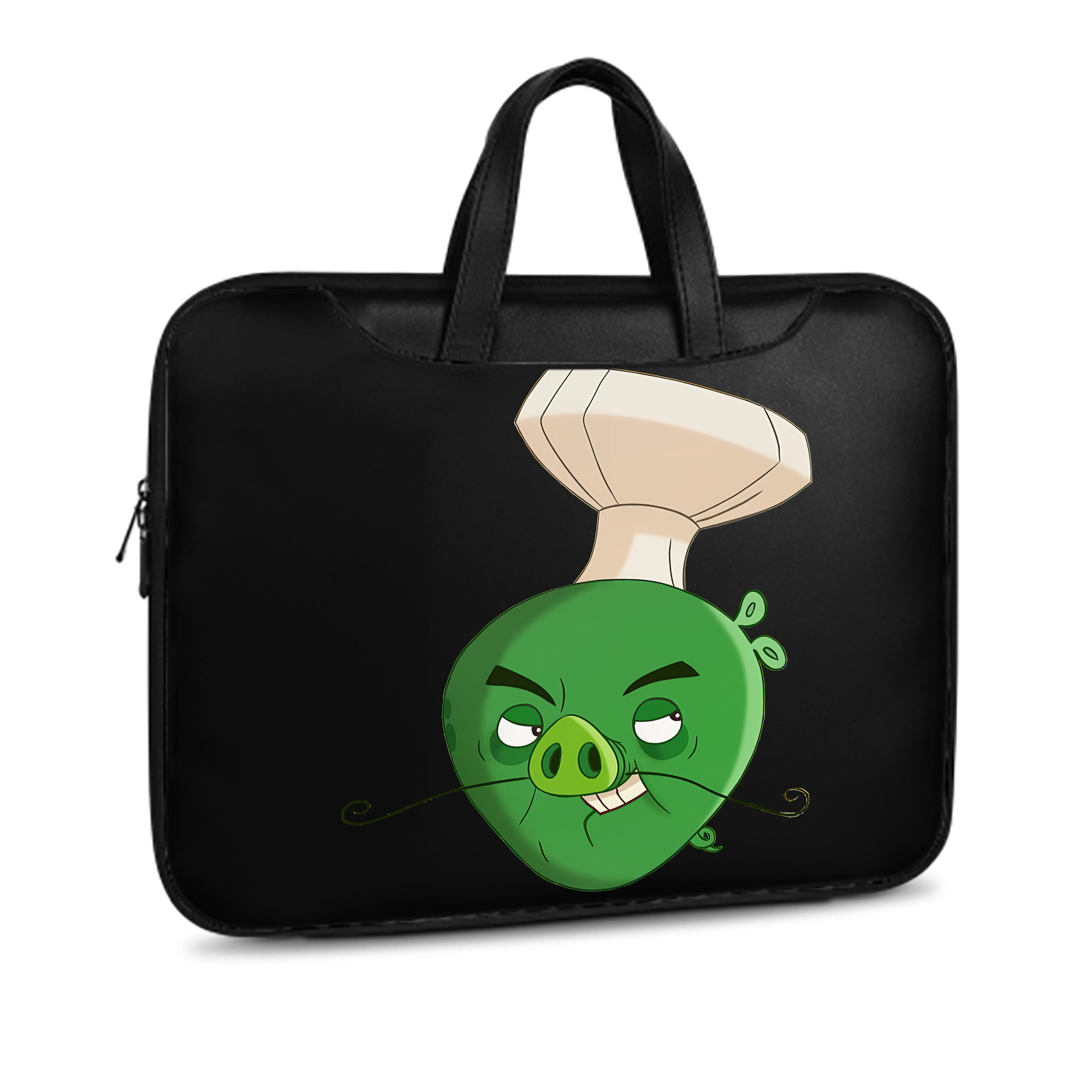 （画像用） Angry Birds アングリーバード レザーラップトップバッグ　ノートパソコンケース