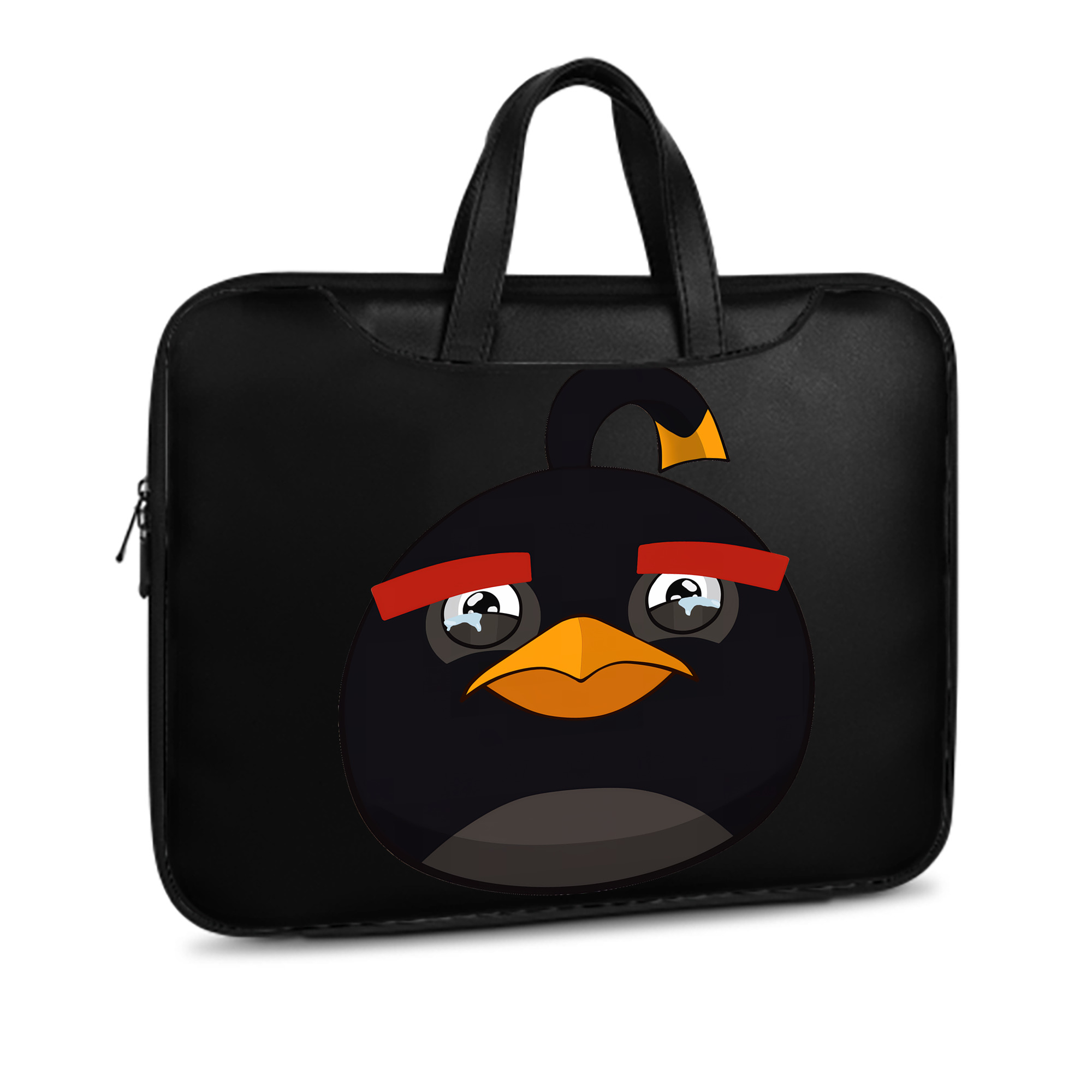 （画像用） Angry Birds アングリーバード レザーラップトップバッグ　ノートパソコンケース