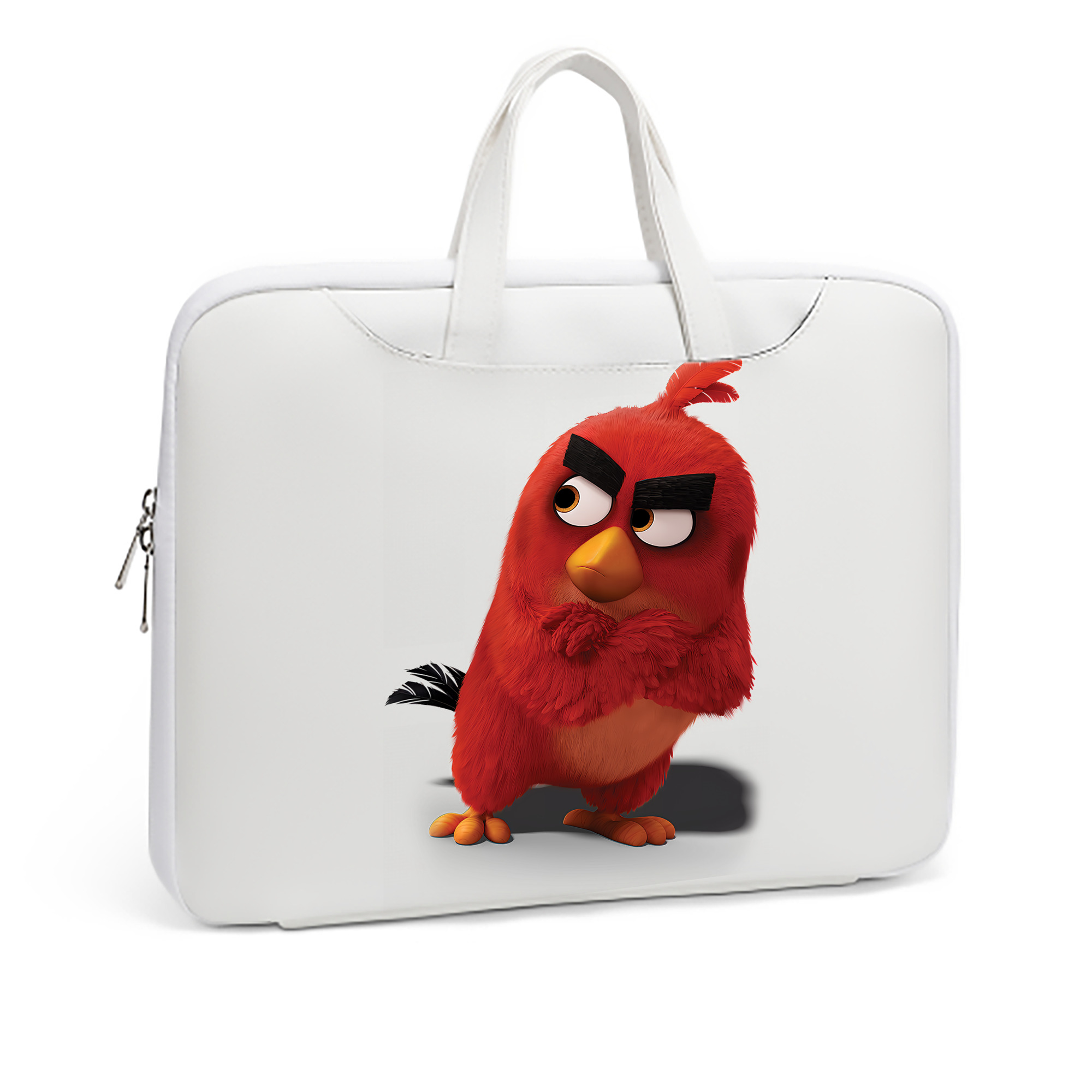 （画像用） Angry Birds アングリーバード レザーラップトップバッグ　ノートパソコンケース