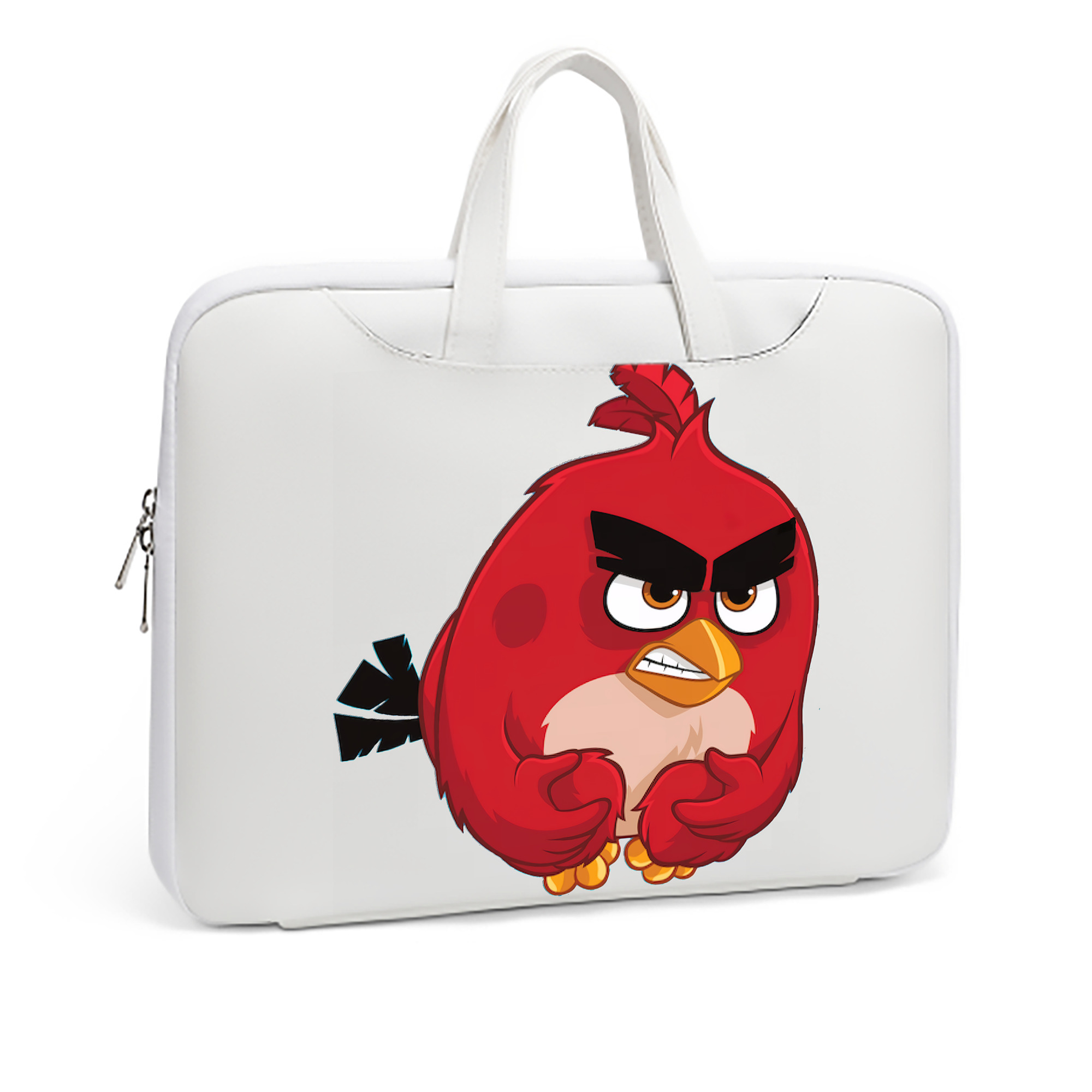 （画像用） Angry Birds アングリーバード レザーラップトップバッグ　ノートパソコンケース