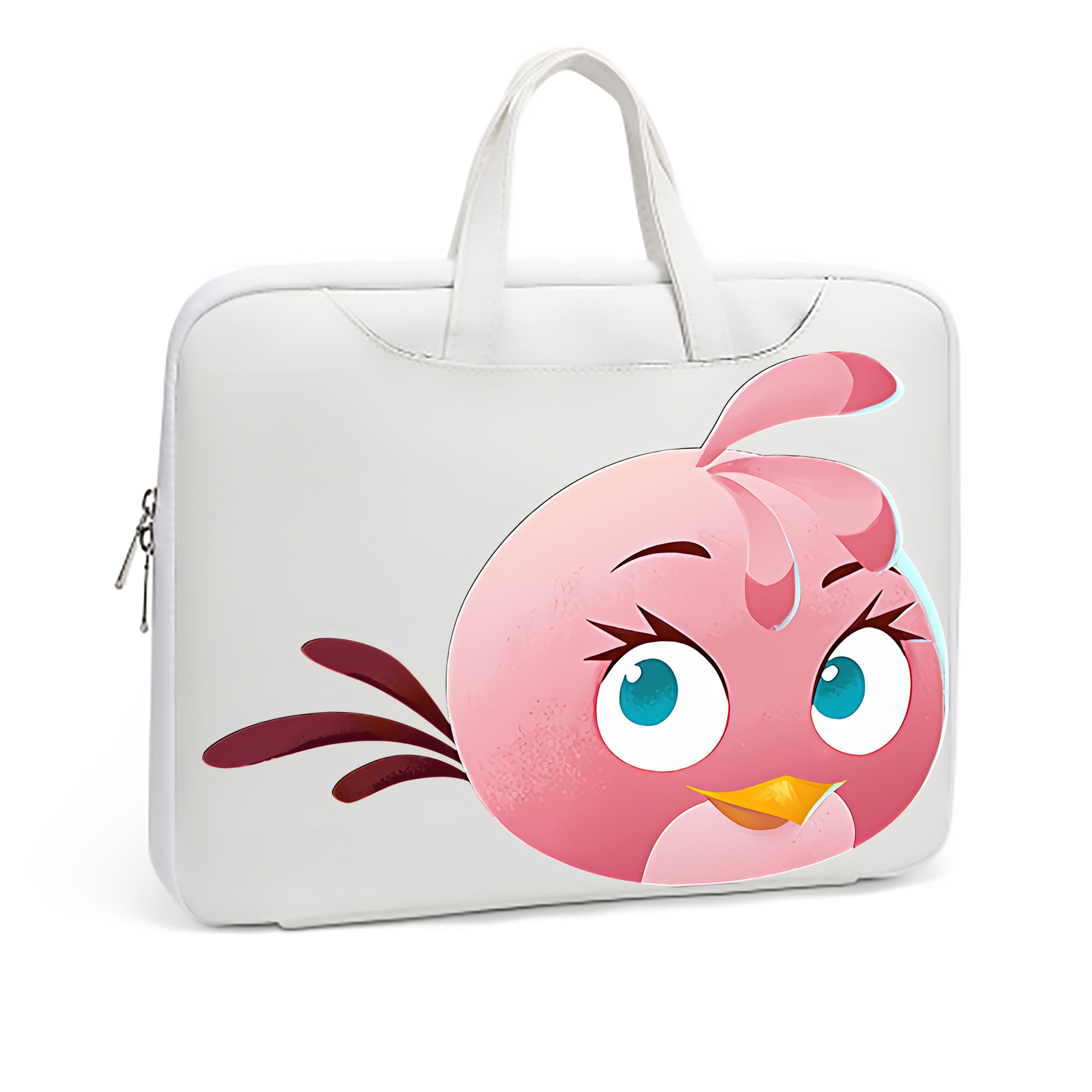 （画像用） Angry Birds アングリーバード レザーラップトップバッグ　ノートパソコンケース