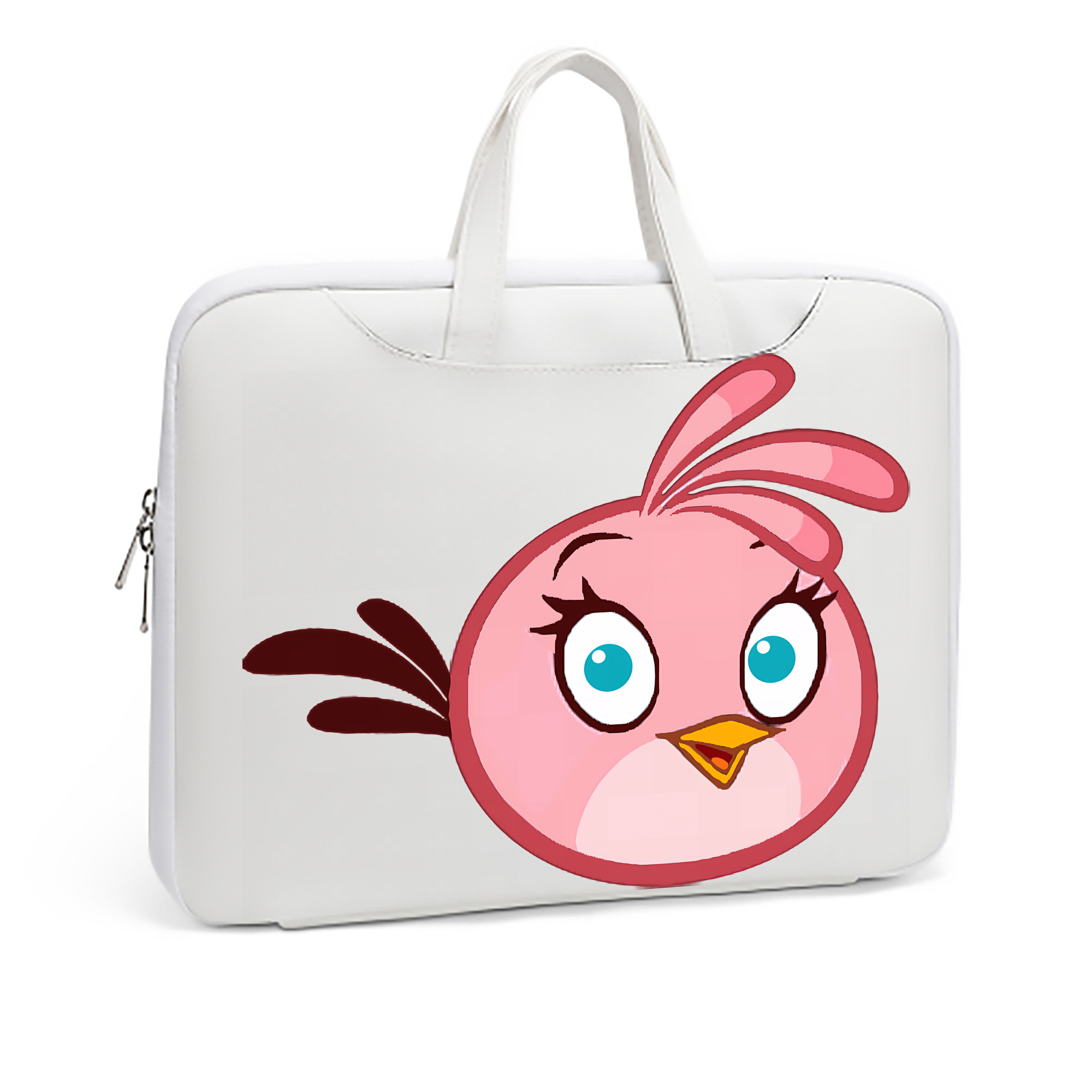 （画像用） Angry Birds アングリーバード レザーラップトップバッグ　ノートパソコンケース