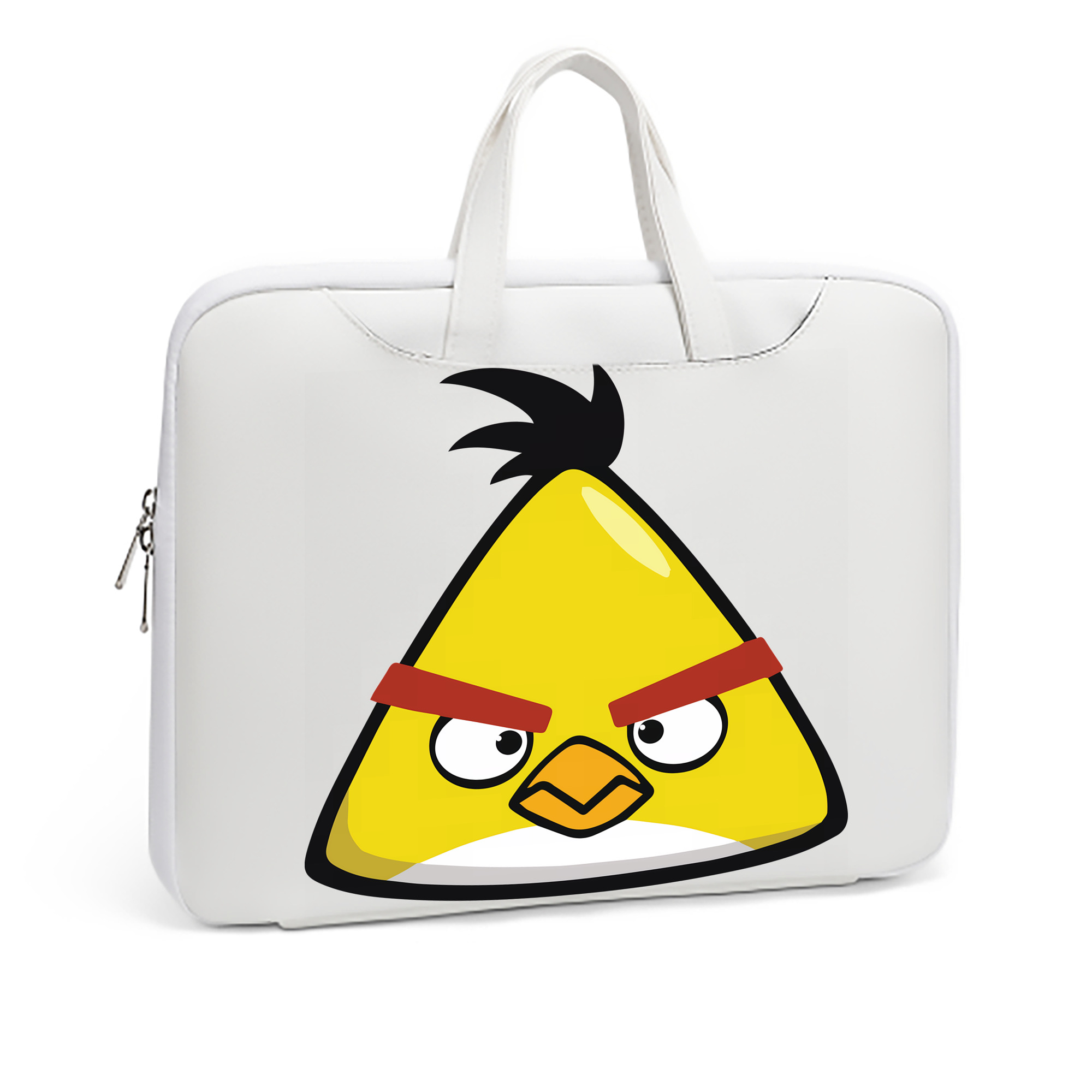 （画像用） Angry Birds アングリーバード レザーラップトップバッグ　ノートパソコンケース