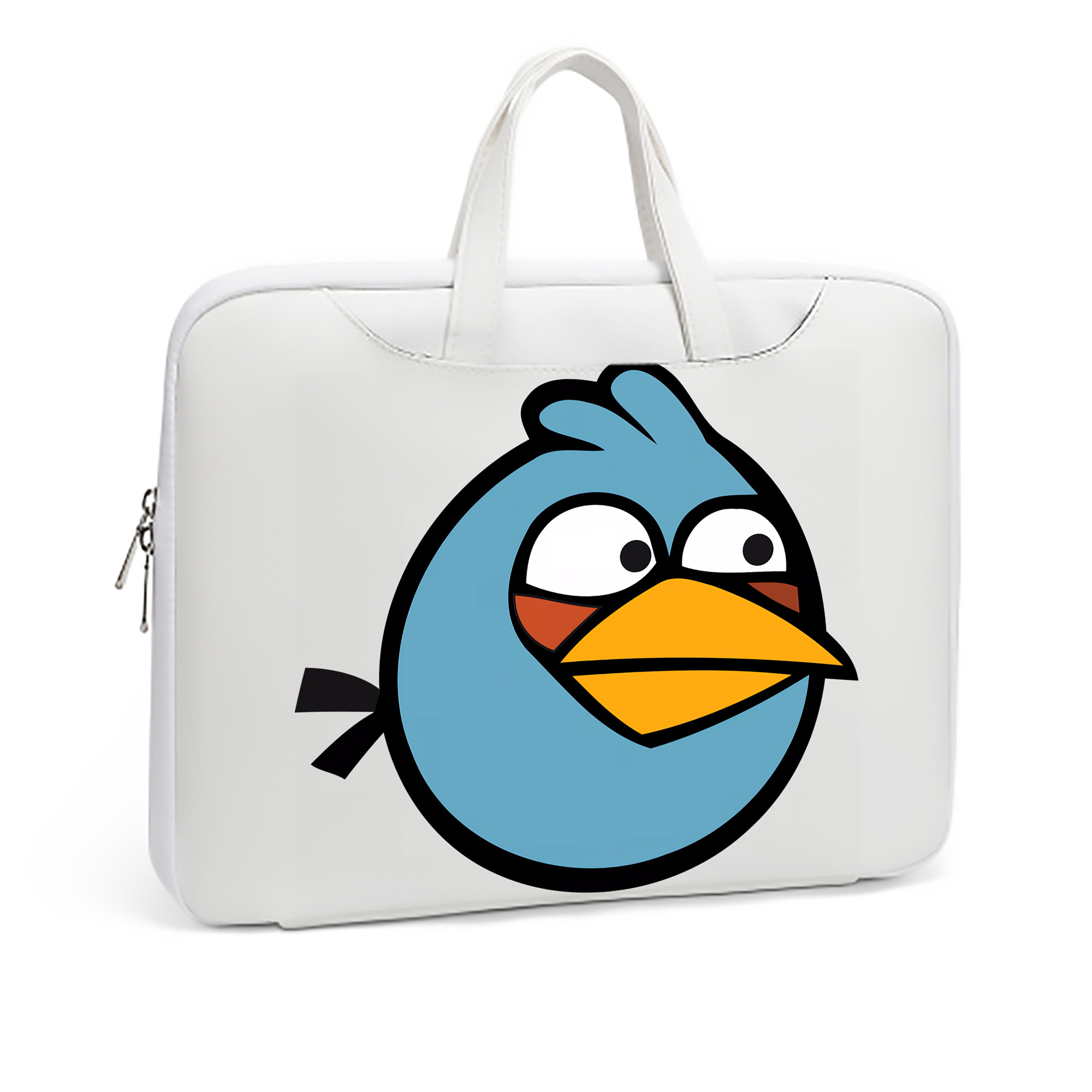 （画像用） Angry Birds アングリーバード レザーラップトップバッグ　ノートパソコンケース