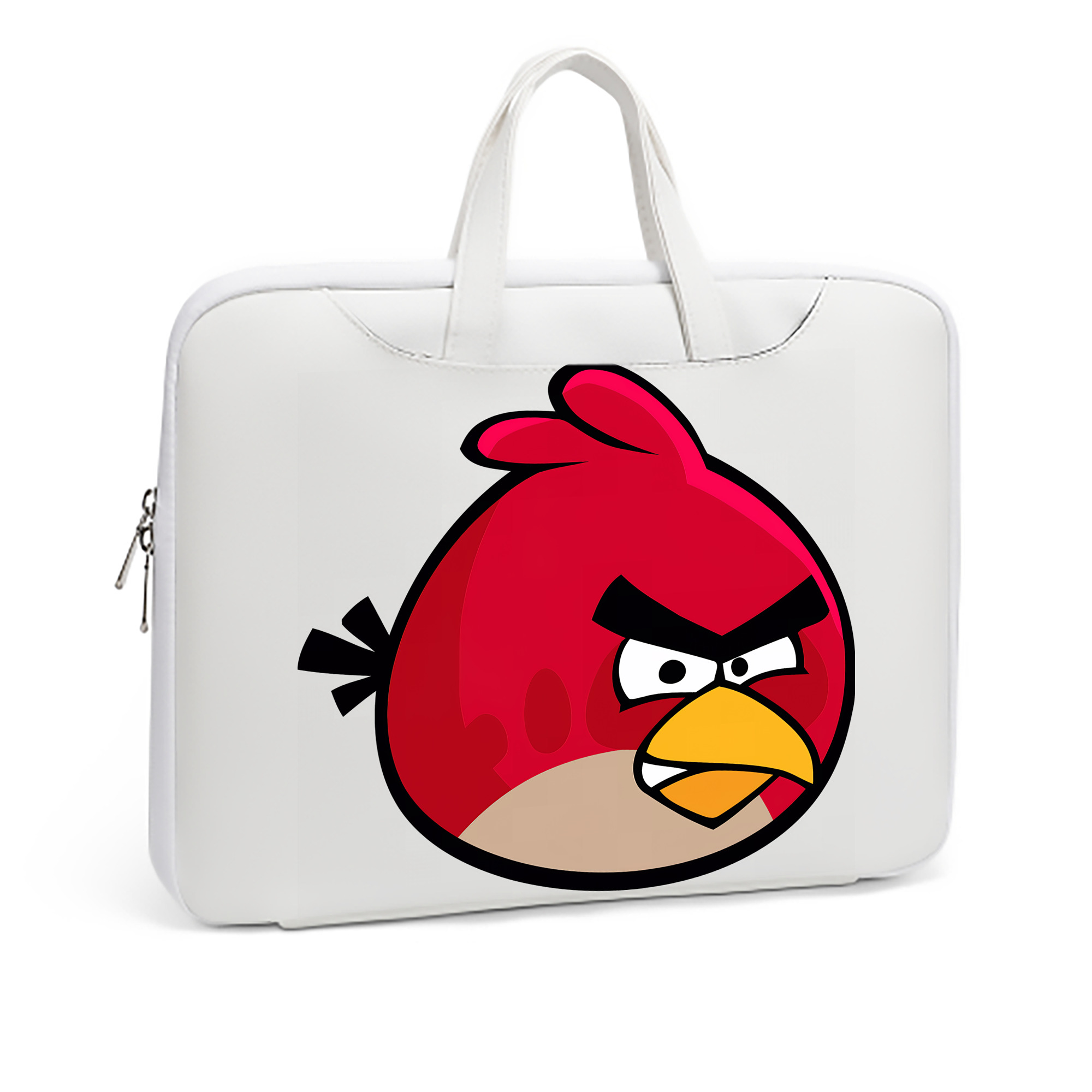 （画像用） Angry Birds アングリーバード レザーラップトップバッグ　ノートパソコンケース
