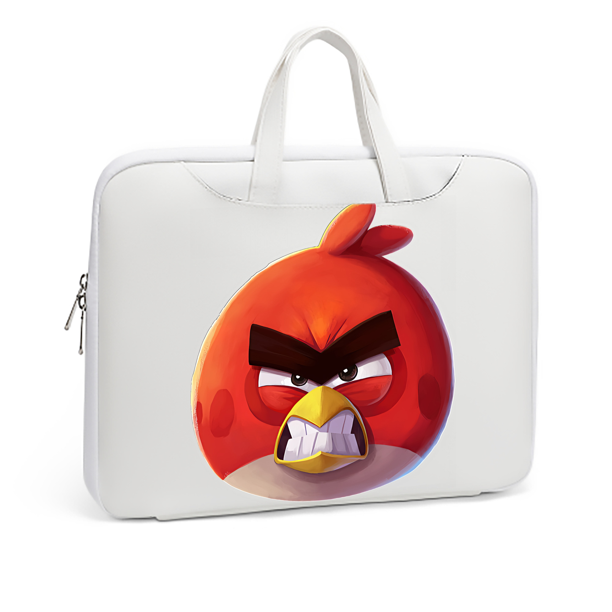 （画像用） Angry Birds アングリーバード レザーラップトップバッグ　ノートパソコンケース