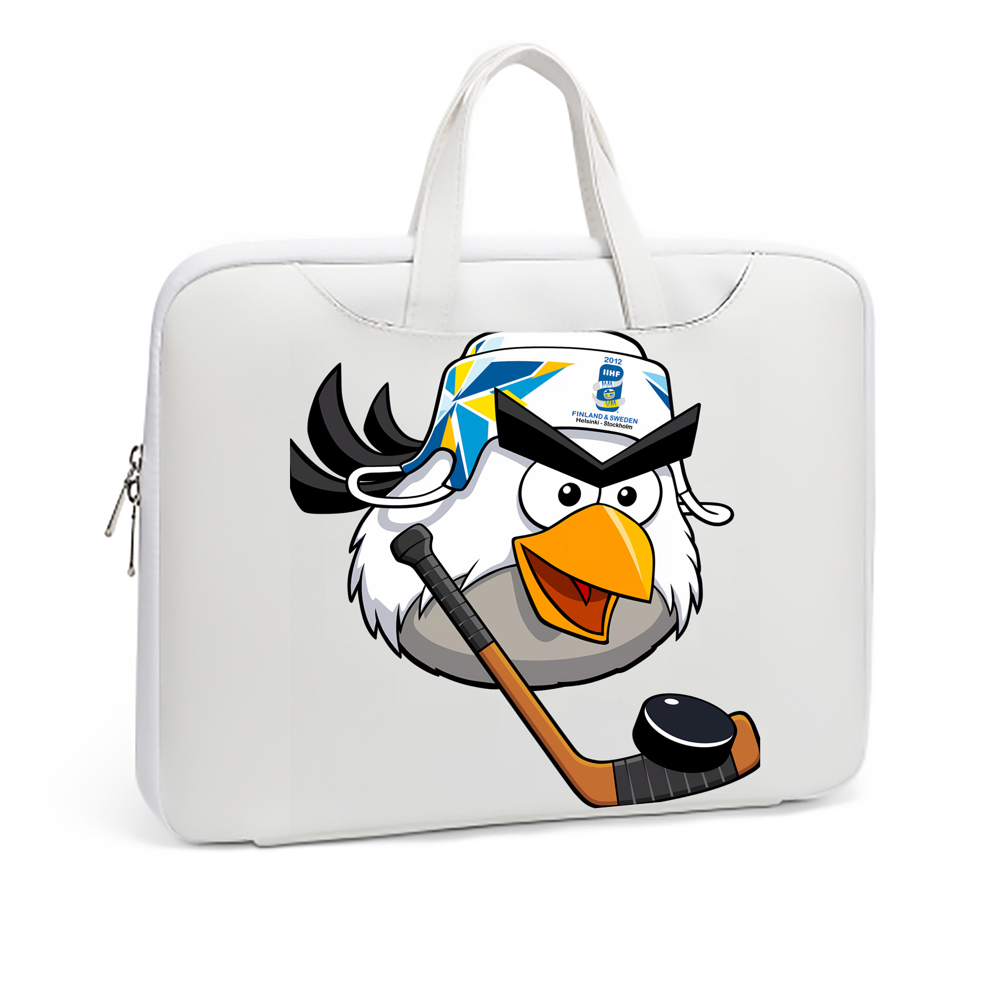 （画像用） Angry Birds アングリーバード レザーラップトップバッグ　ノートパソコンケース