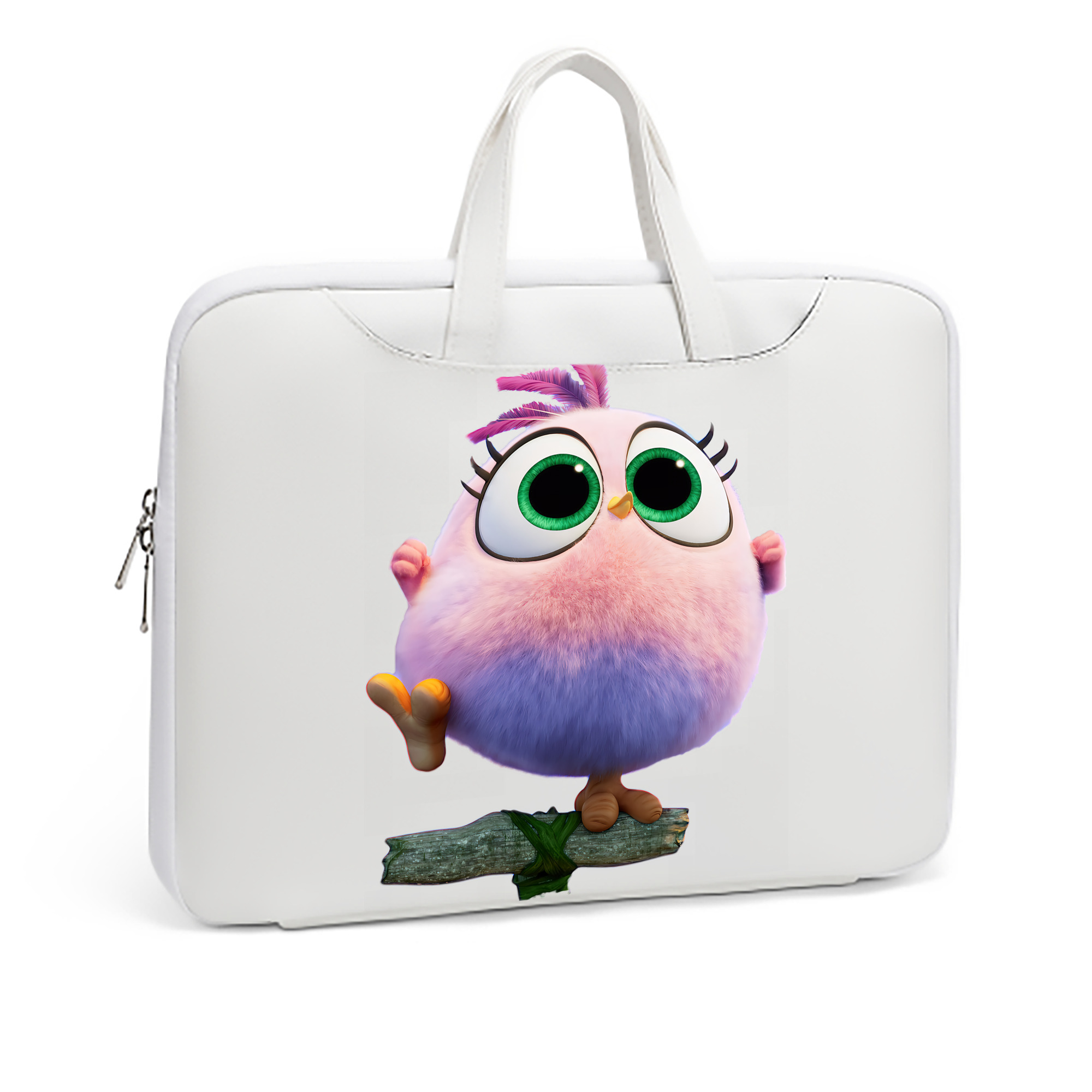 （画像用） Angry Birds アングリーバード レザーラップトップバッグ　ノートパソコンケース
