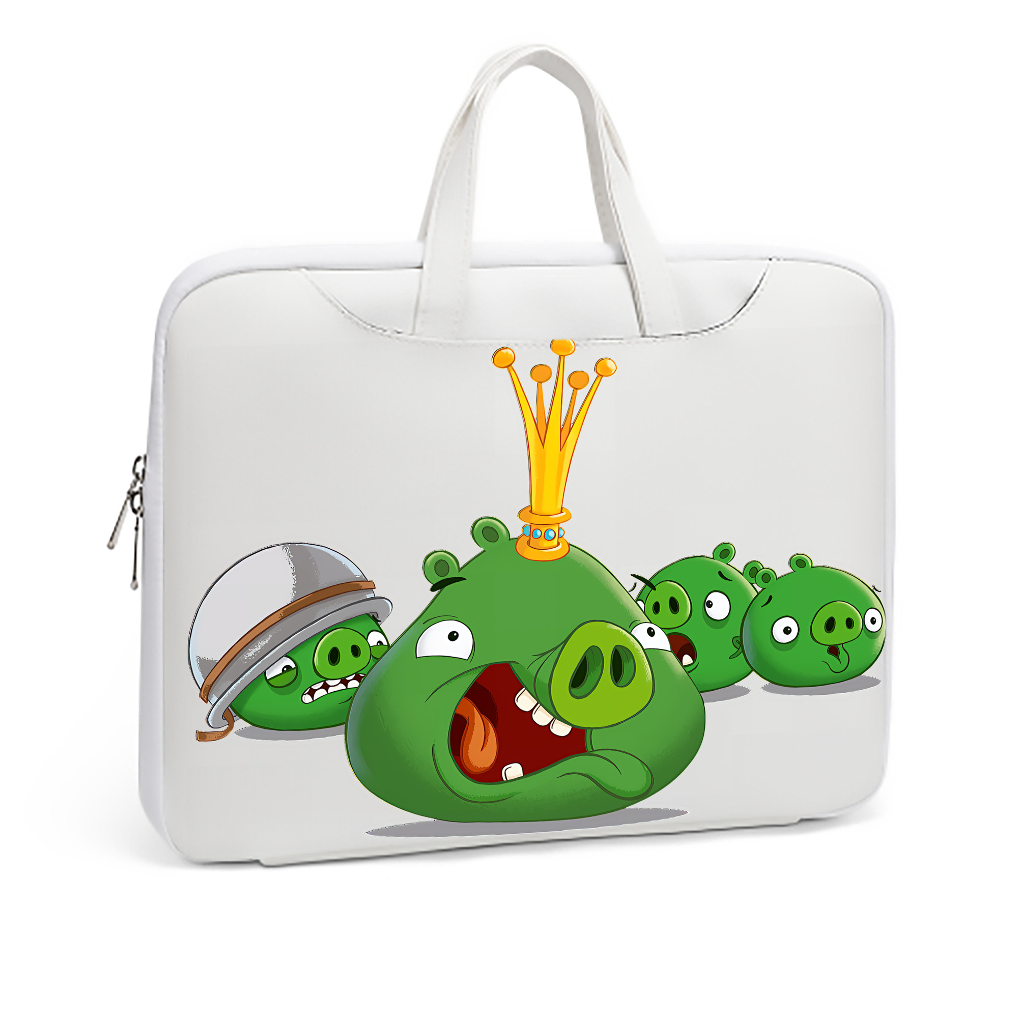 Angry Birds アングリーバード レザーラップトップバッグ　ノートパソコンケース