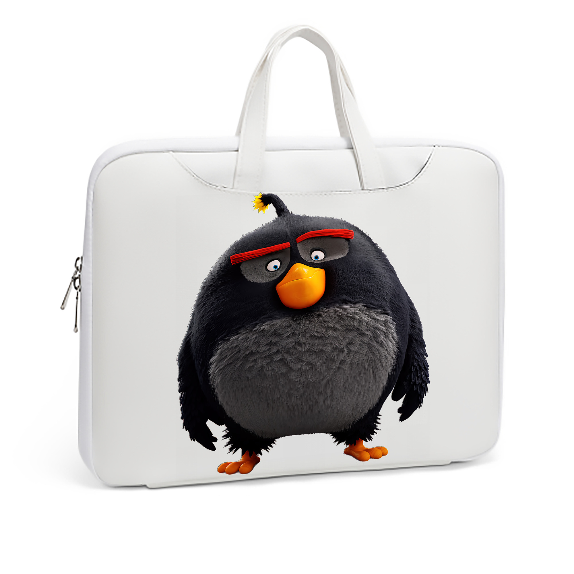 （画像用） Angry Birds アングリーバード レザーラップトップバッグ　ノートパソコンケース