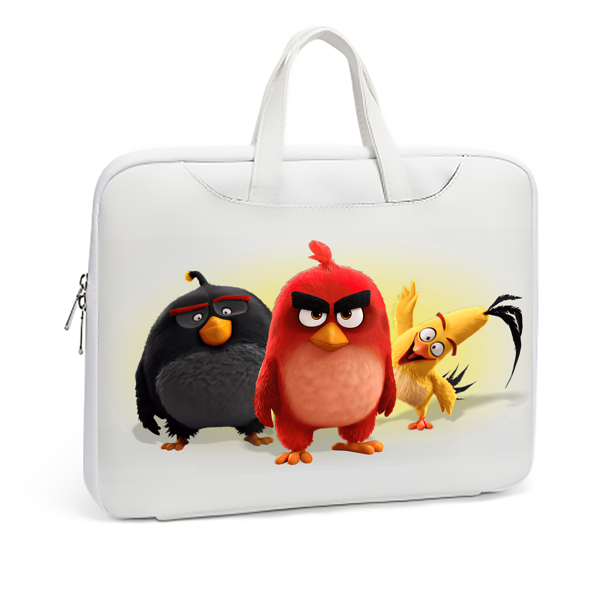 Angry Birds アングリーバード レザーラップトップバッグ　ノートパソコンケース