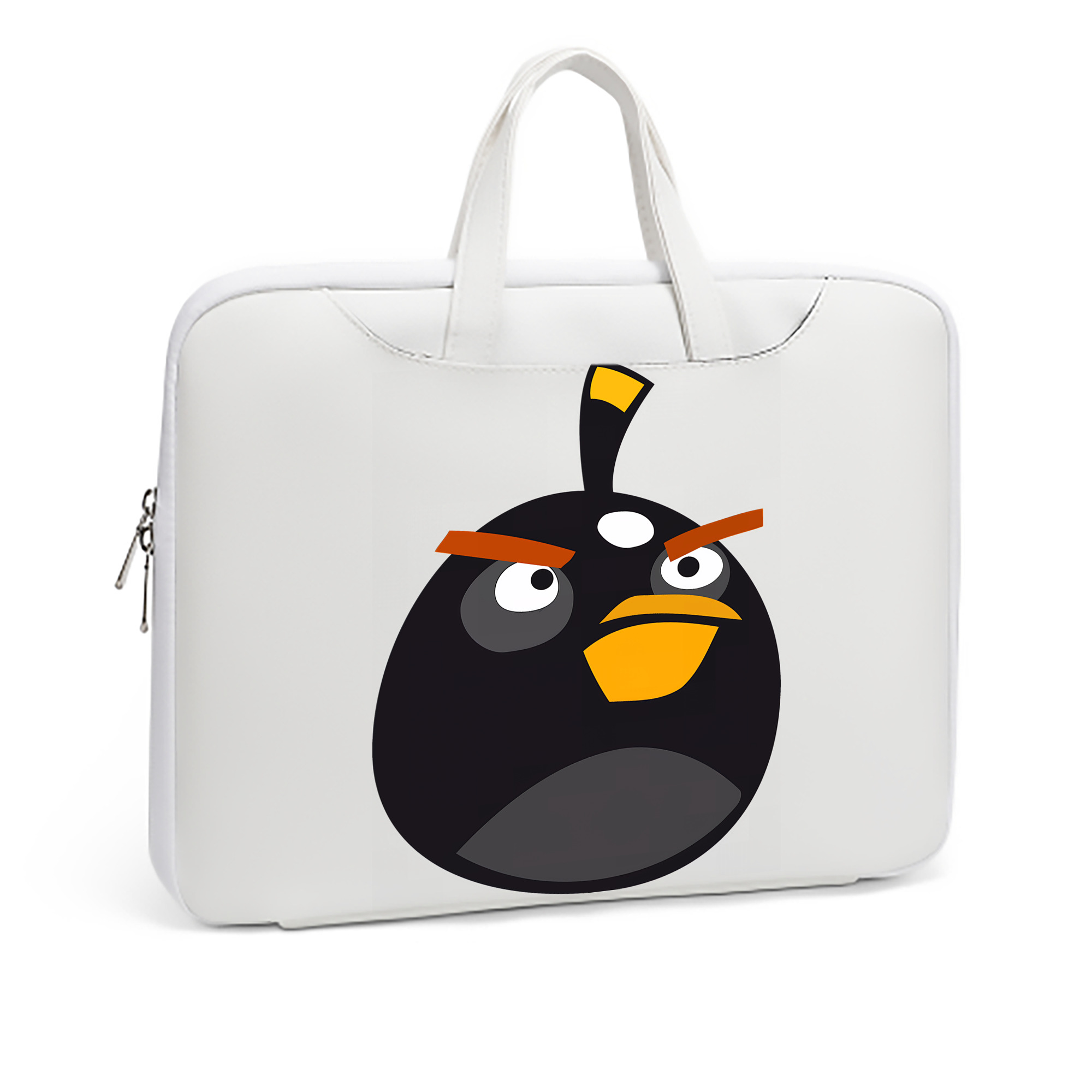 （画像用） Angry Birds アングリーバード レザーラップトップバッグ　ノートパソコンケース