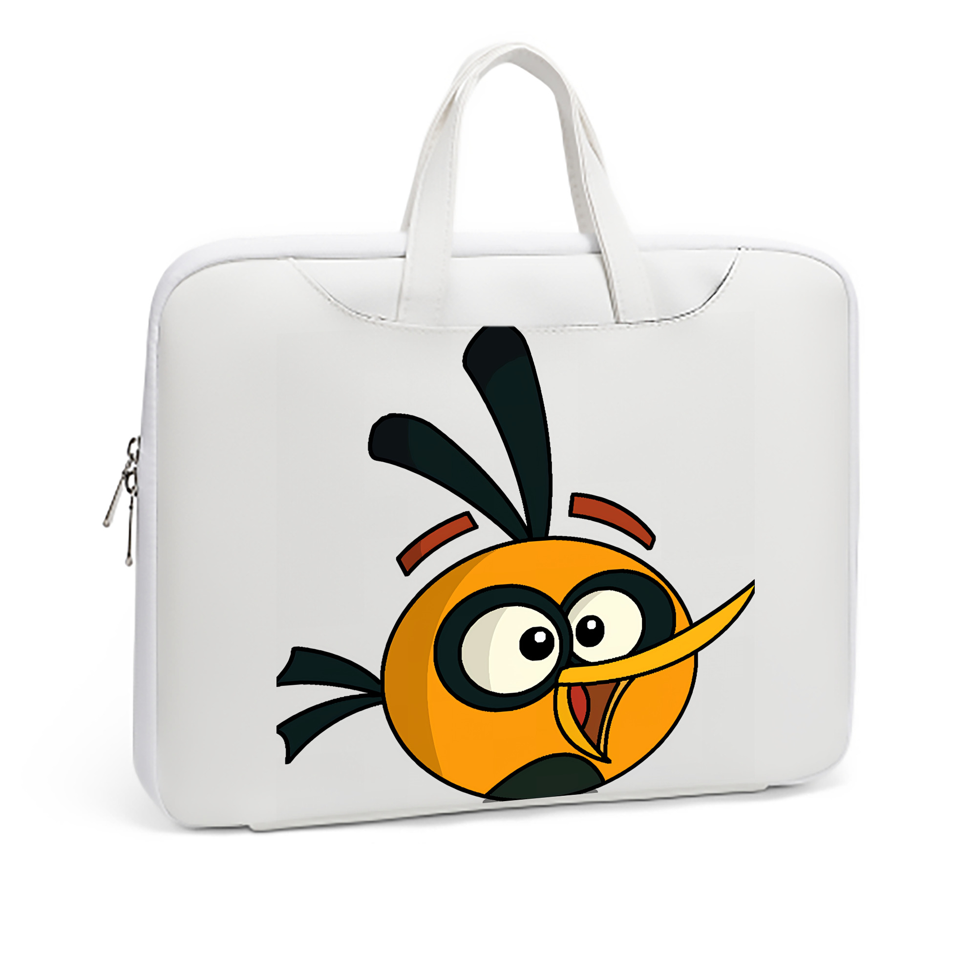 （画像用） Angry Birds アングリーバード レザーラップトップバッグ　ノートパソコンケース