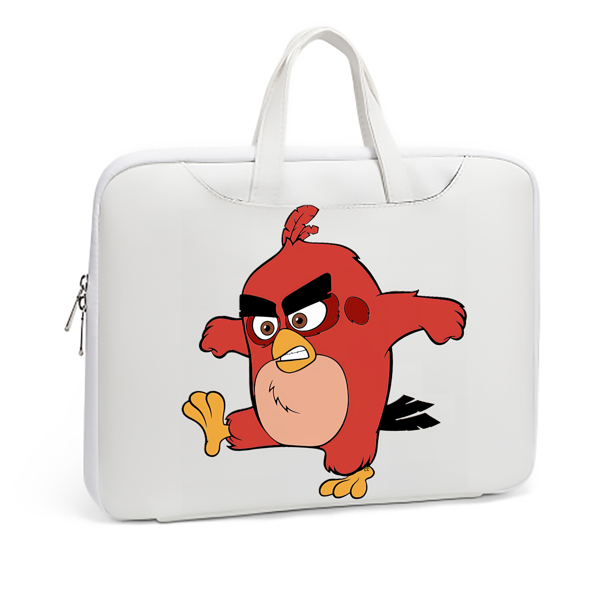 （画像用） Angry Birds アングリーバード レザーラップトップバッグ　ノートパソコンケース