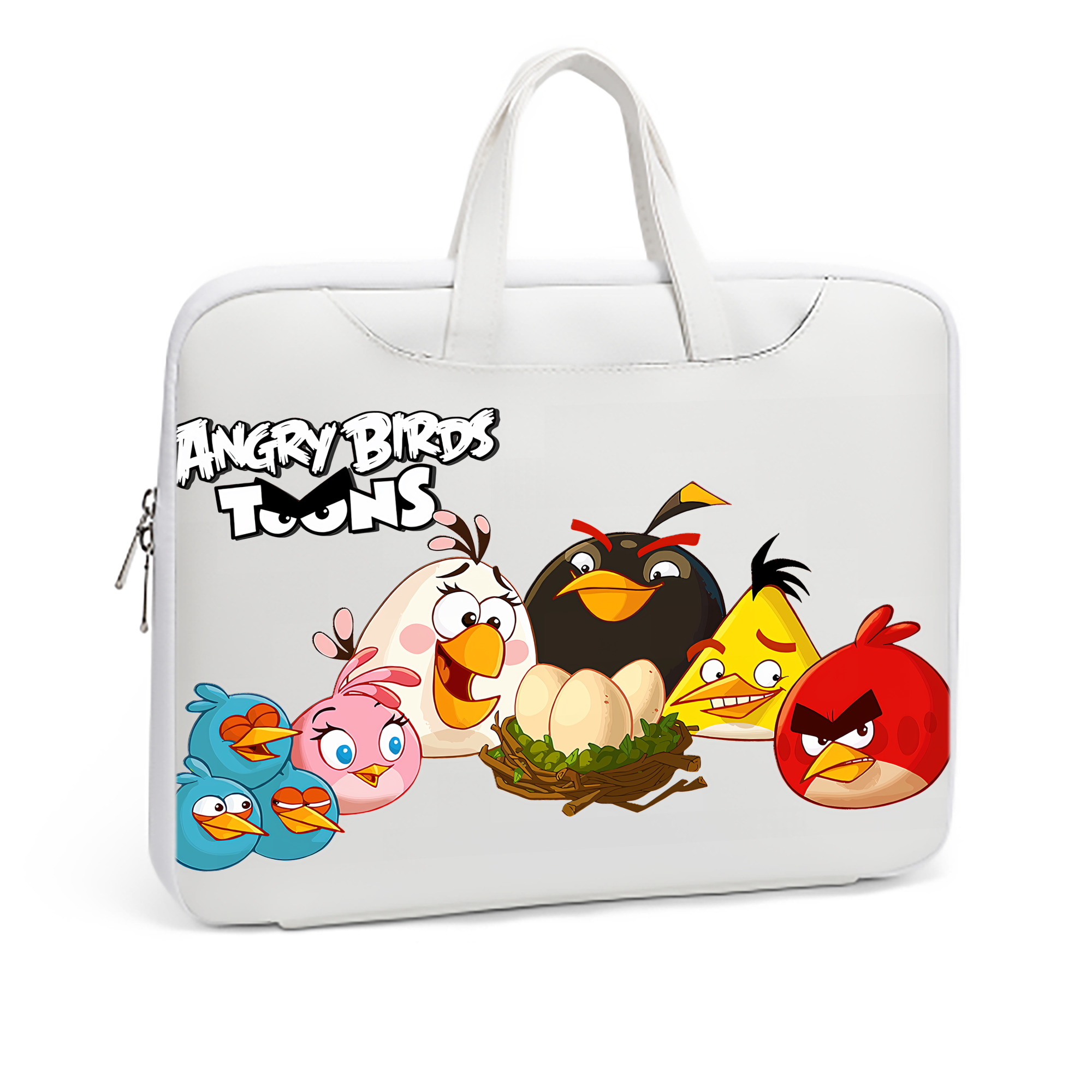 Angry Birds アングリーバード レザーラップトップバッグ　ノートパソコンケース