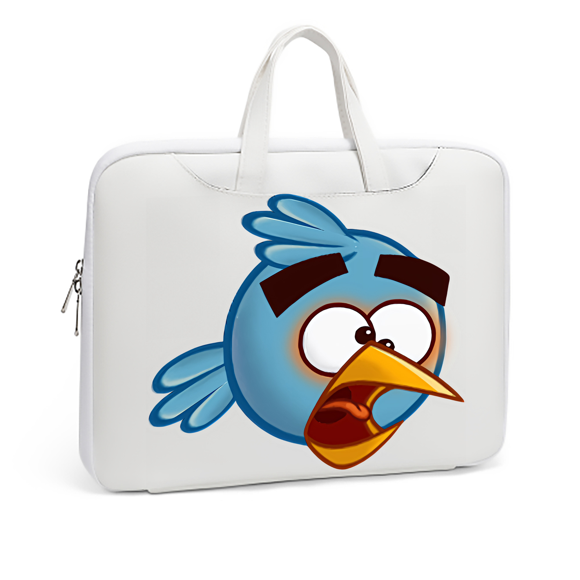 （画像用） Angry Birds アングリーバード レザーラップトップバッグ　ノートパソコンケース