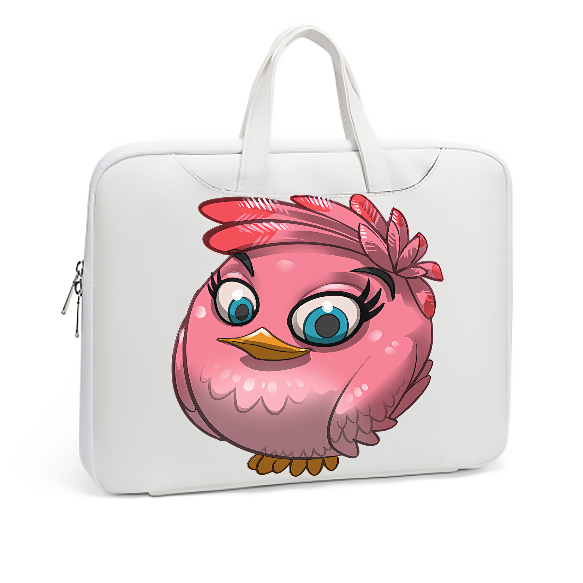 （画像用） Angry Birds アングリーバード レザーラップトップバッグ　ノートパソコンケース