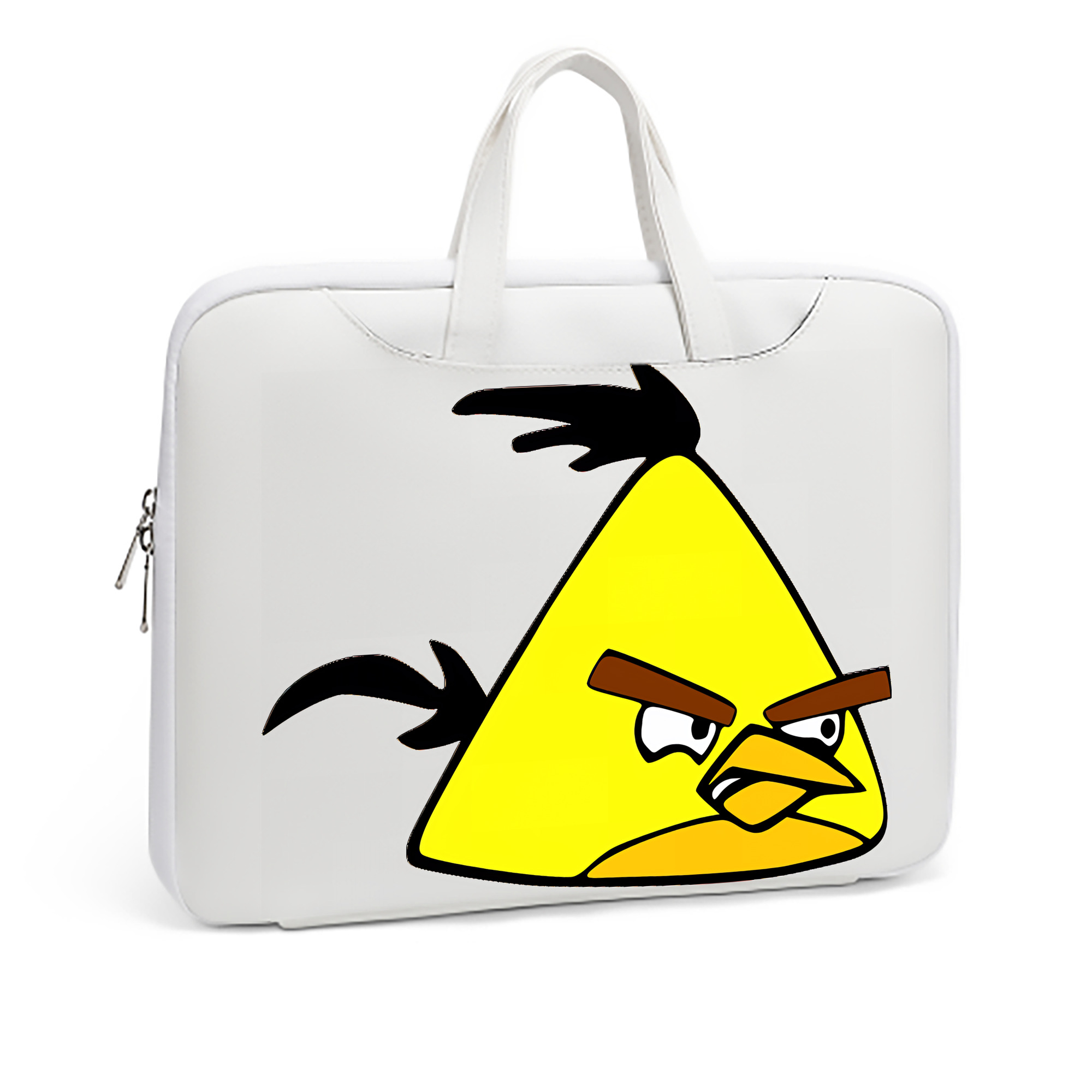 （画像用） Angry Birds アングリーバード レザーラップトップバッグ　ノートパソコンケース