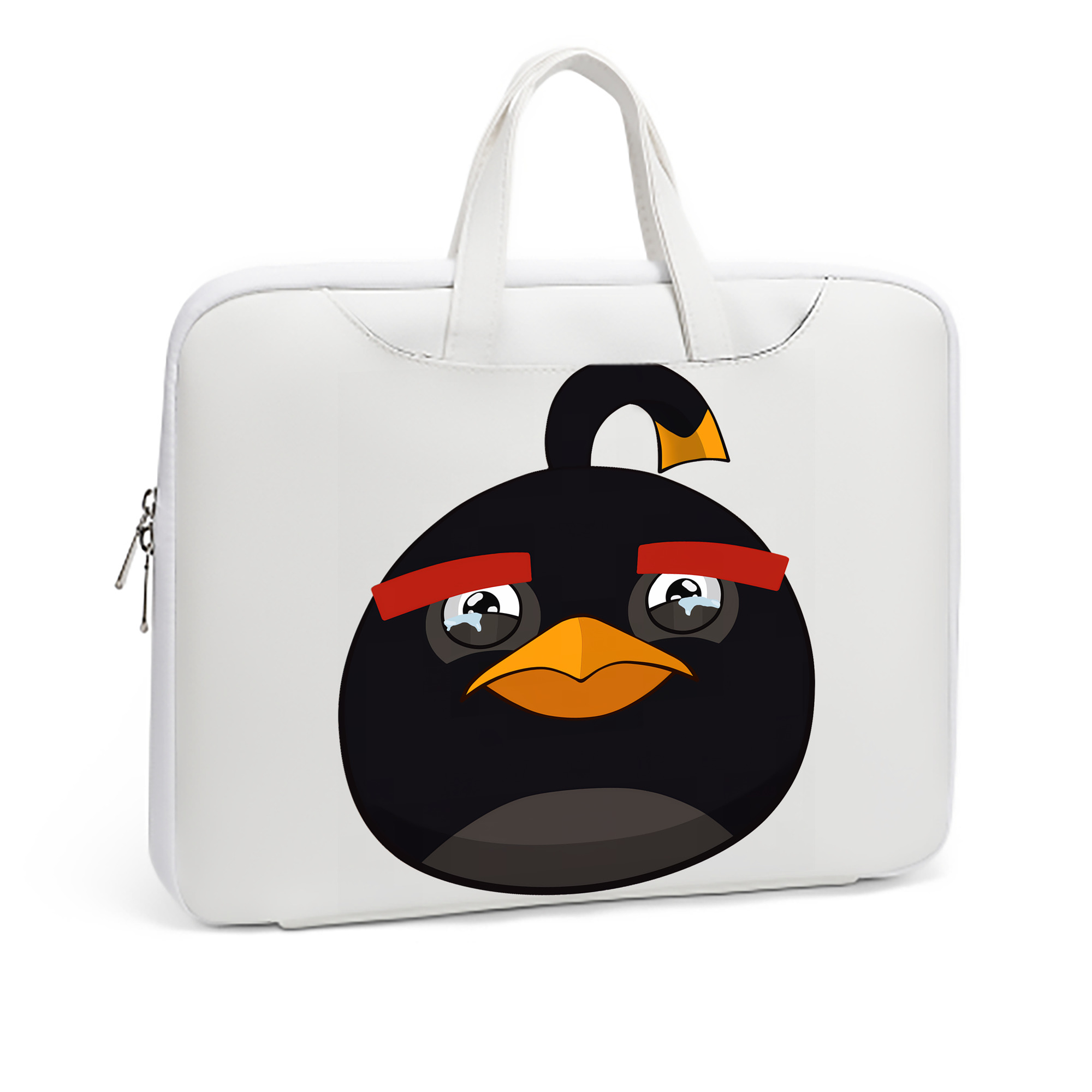（画像用） Angry Birds アングリーバード レザーラップトップバッグ　ノートパソコンケース
