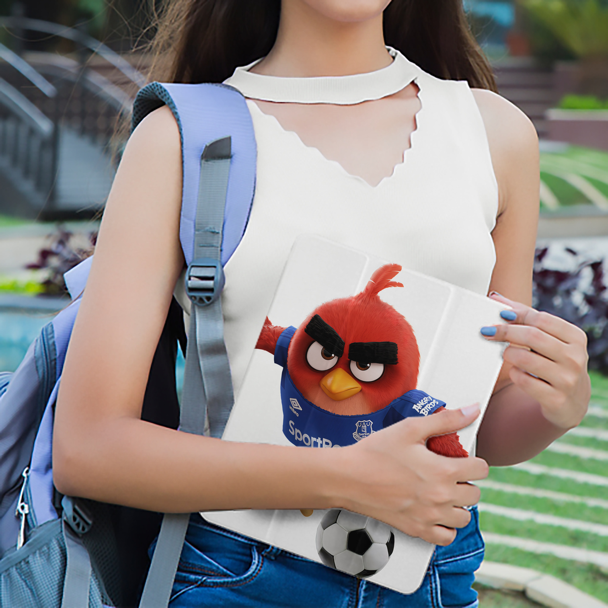 Angry Birds アングリーバード IPad ケース ペン収納付き 三つ折りスタンド PUレザー×シリコン 対応機種9.5/10.5/10.9インチ