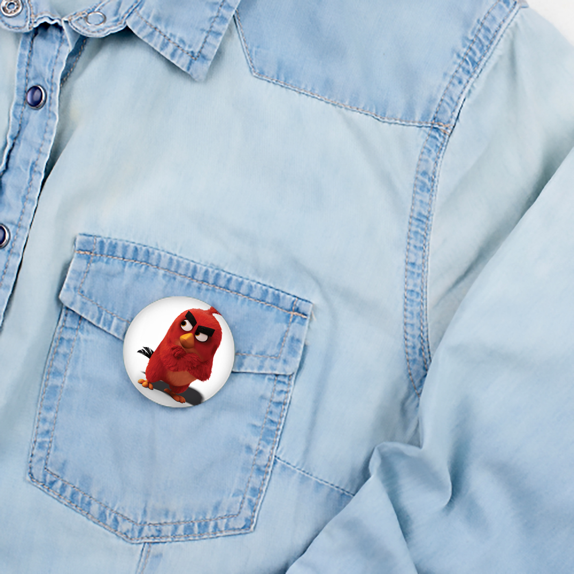 Angry Birds アングリーバード 6cm 缶バッジ 複数セット