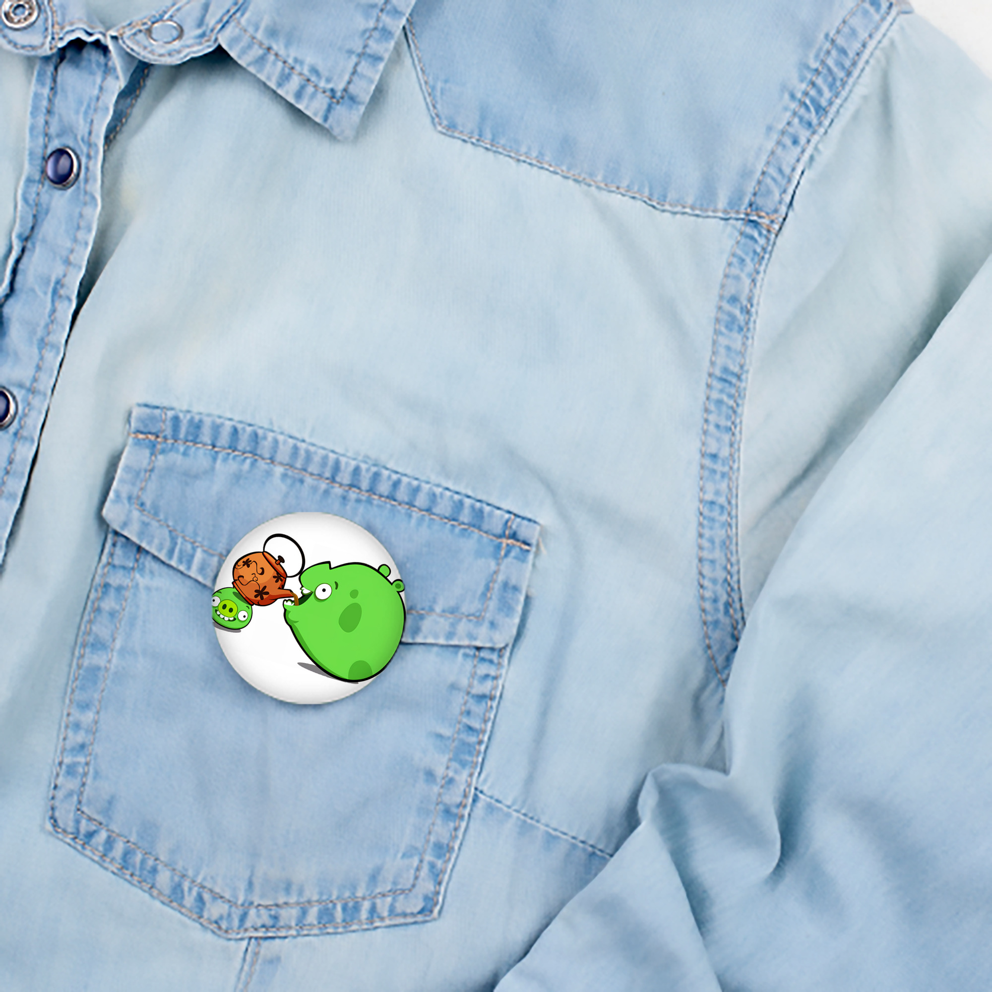 Angry Birds アングリーバード 6cm 缶バッジ 複数セット