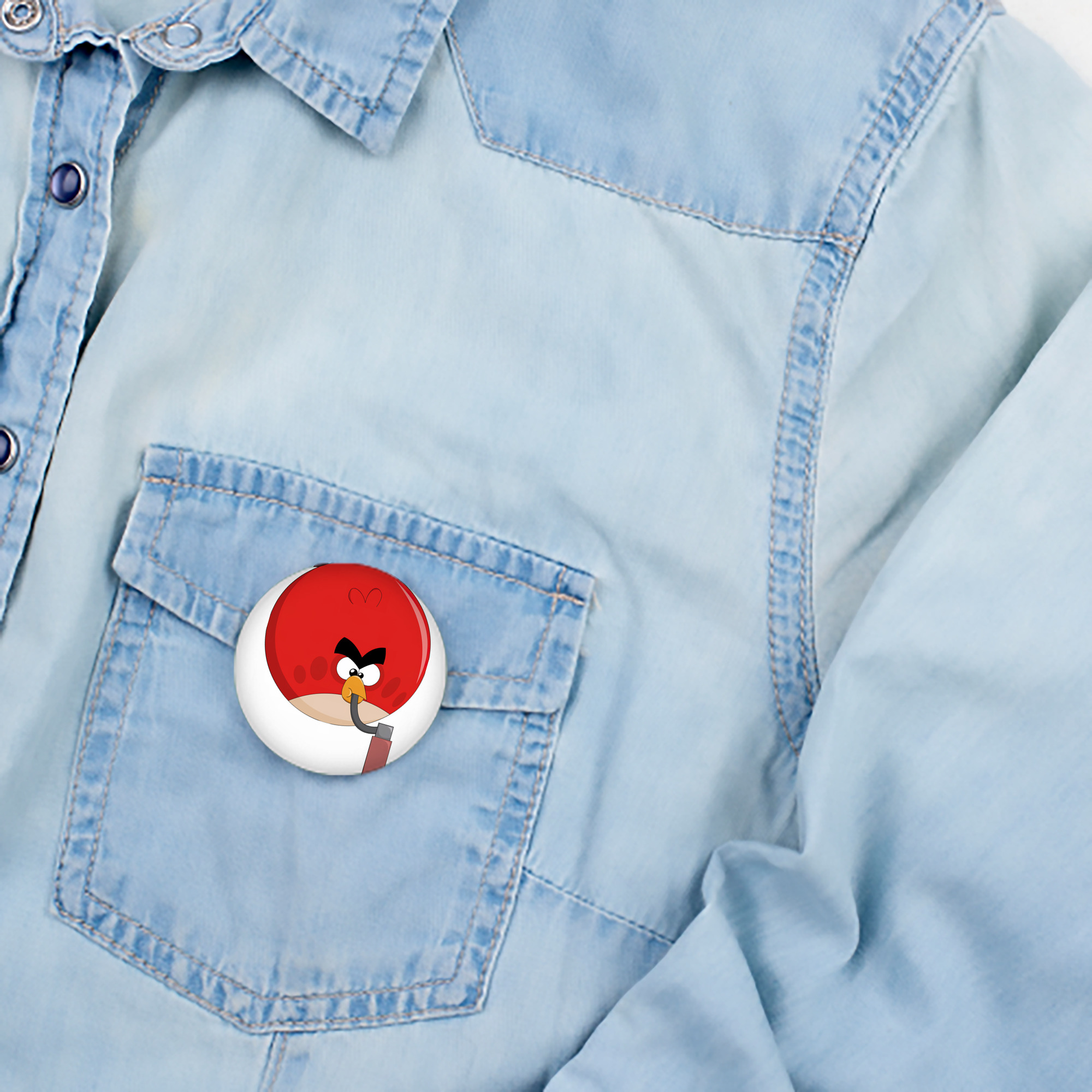 Angry Birds アングリーバード 6cm 缶バッジ 複数セット