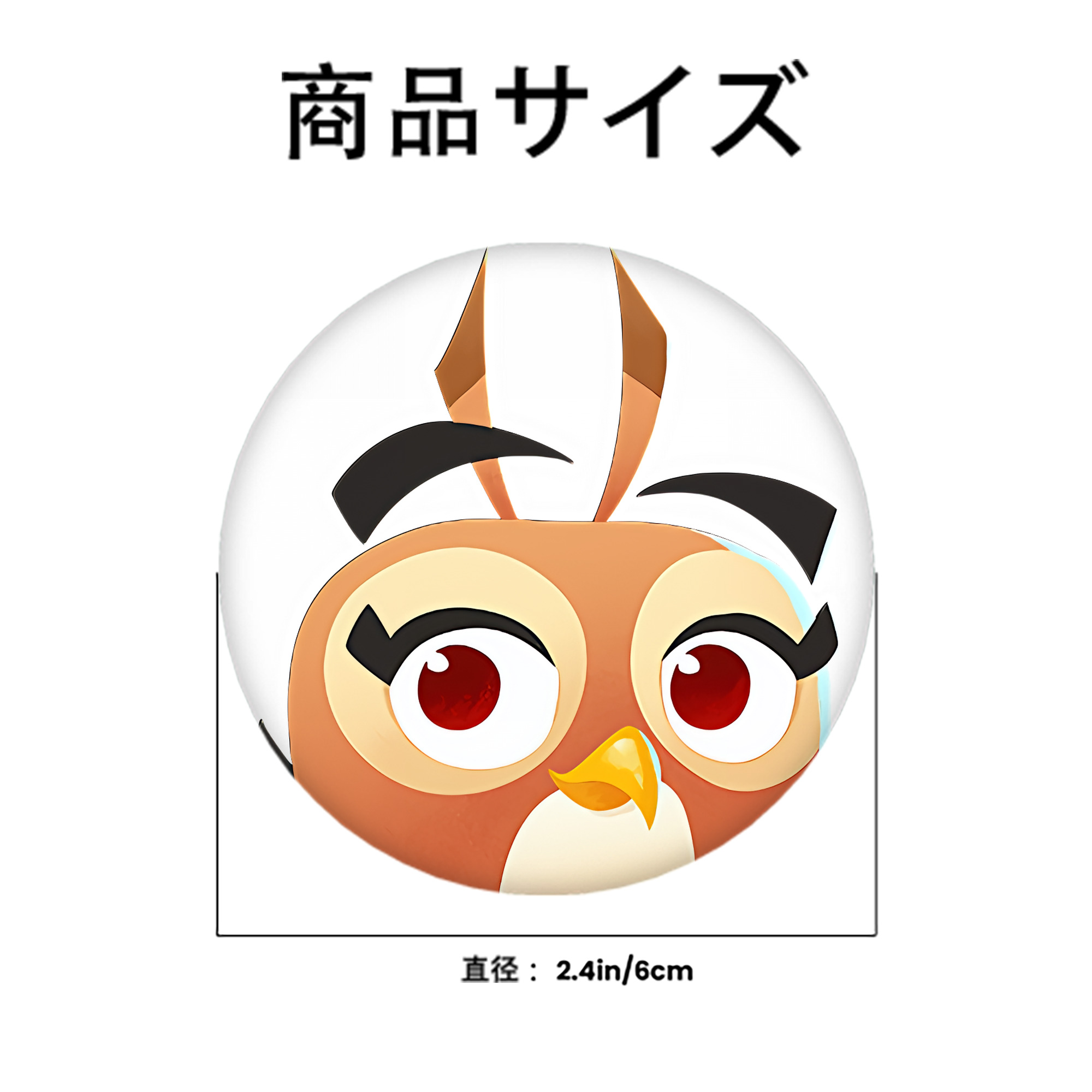 Angry Birds アングリーバード 6cm 缶バッジ 複数セット