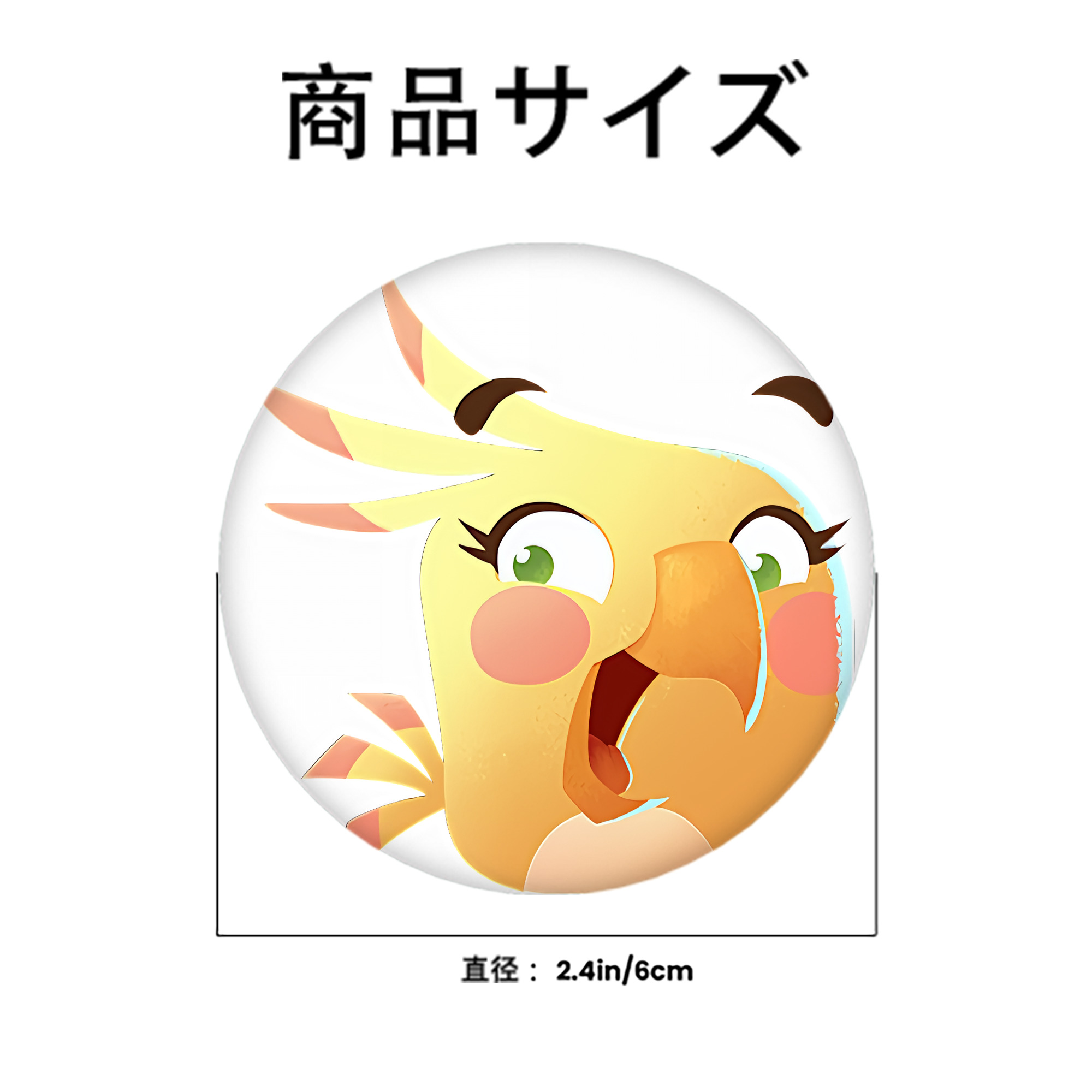 Angry Birds アングリーバード 6cm 缶バッジ 複数セット