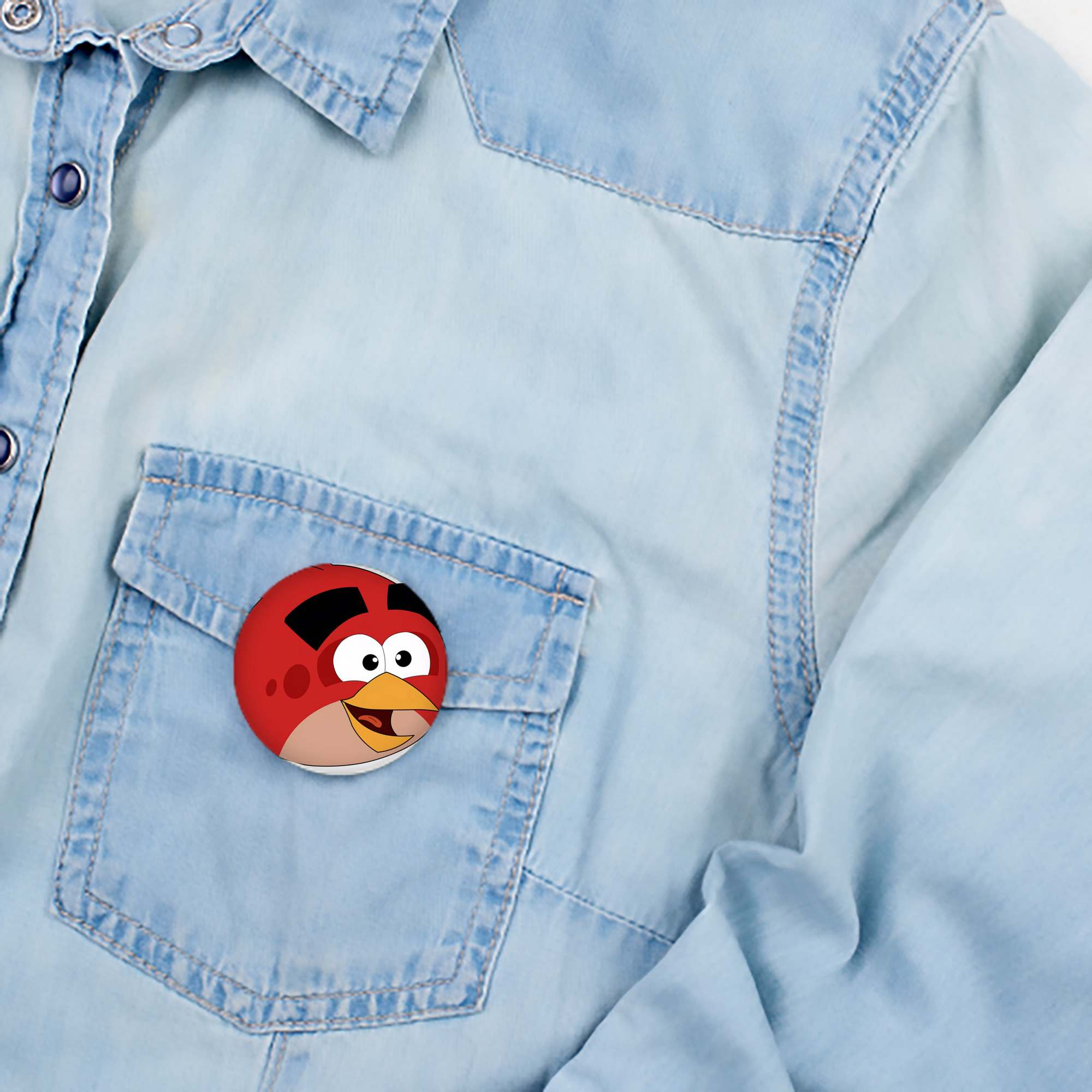 Angry Birds アングリーバード 6cm 缶バッジ 複数セット