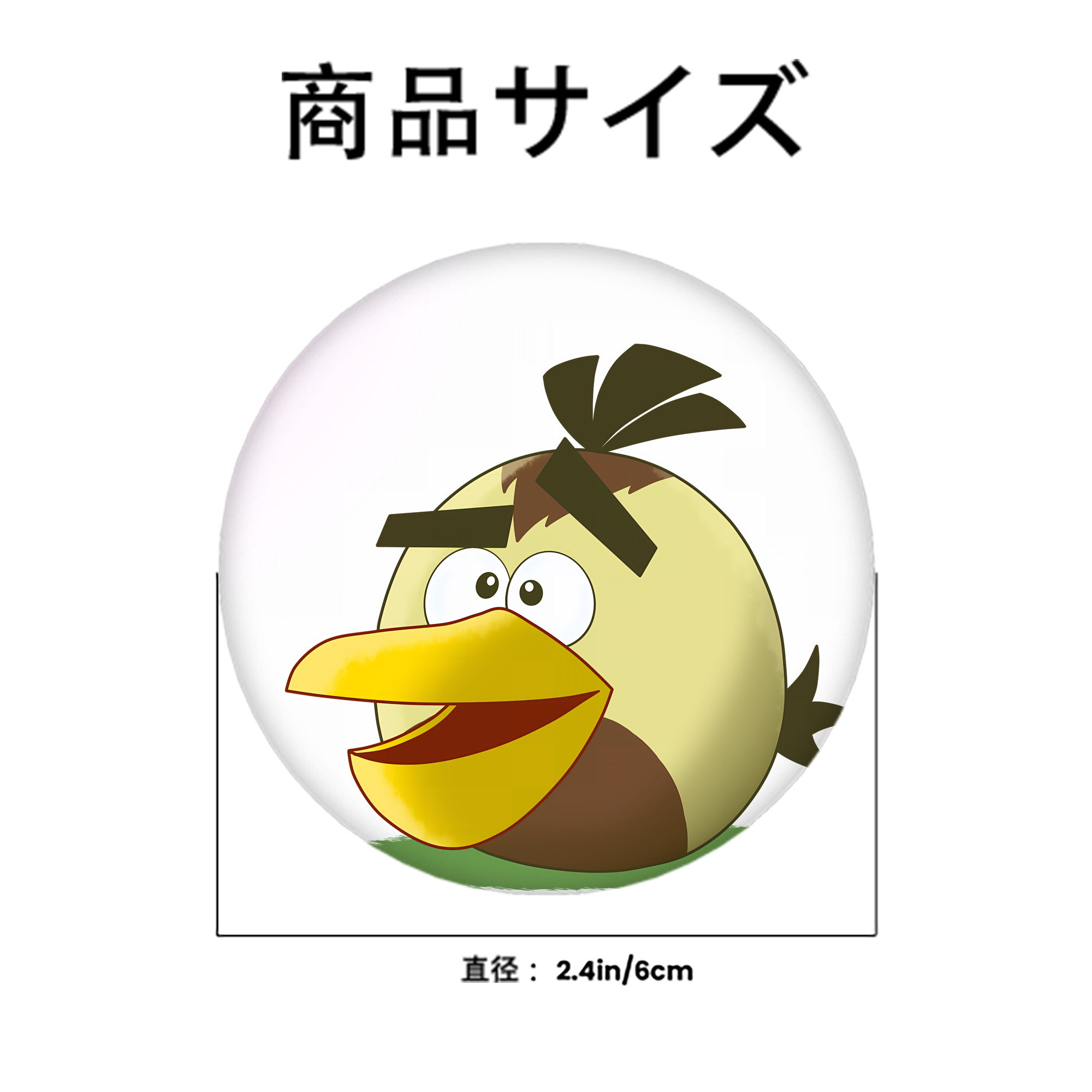 Angry Birds アングリーバード 6cm 缶バッジ 複数セット