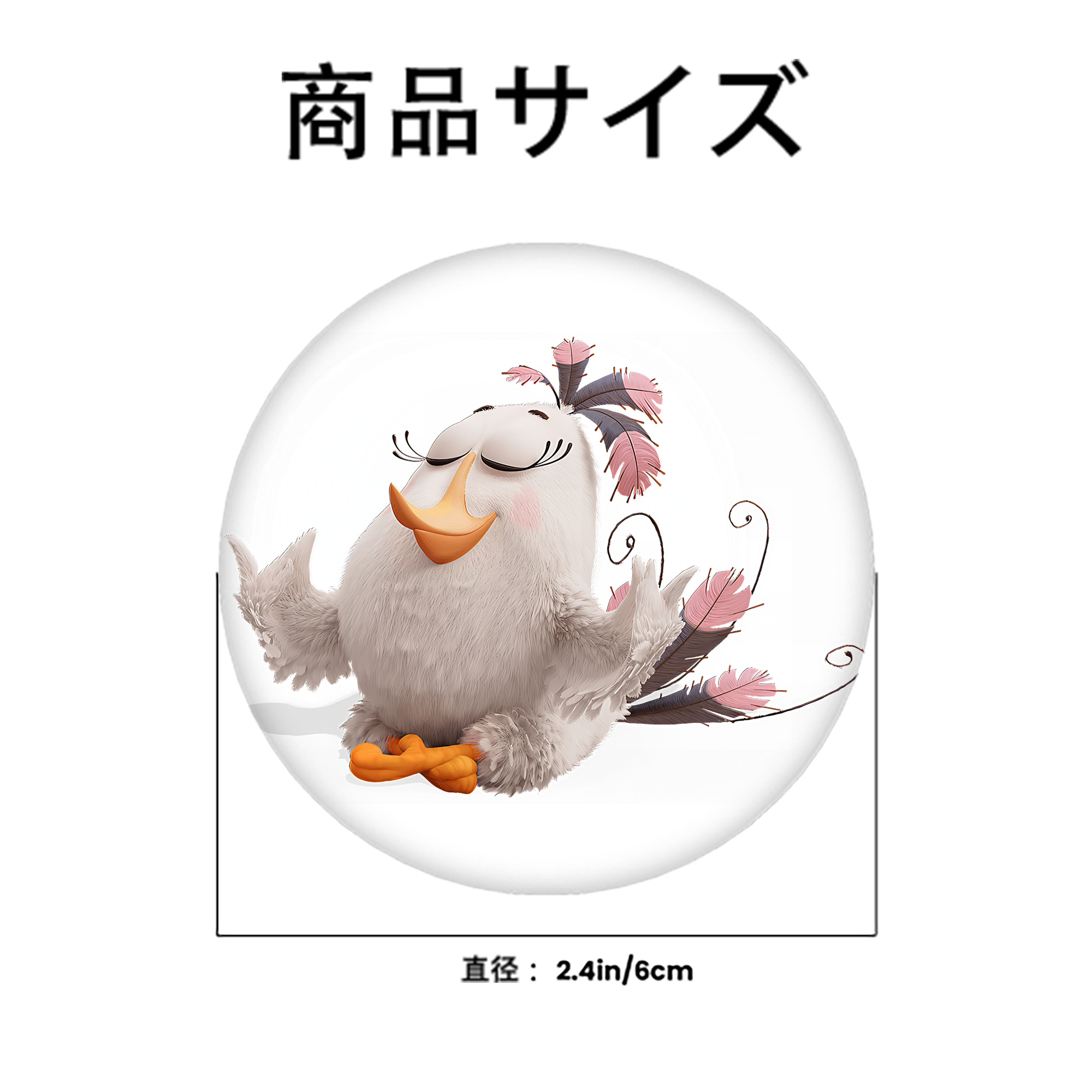 Angry Birds アングリーバード 6cm 缶バッジ 複数セット