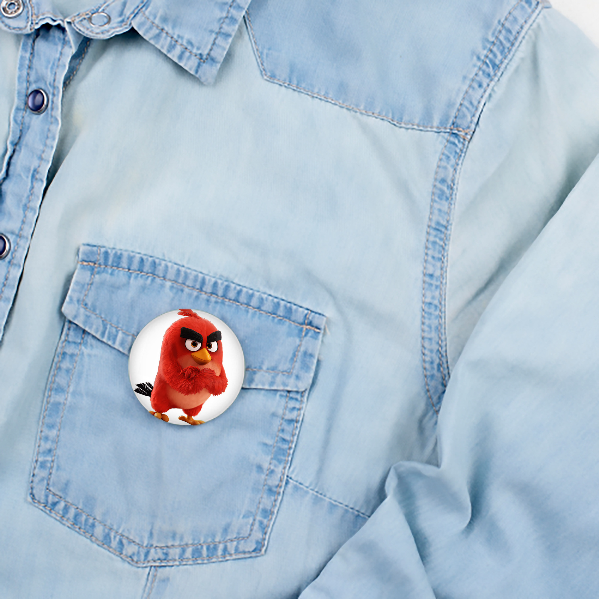 Angry Birds アングリーバード 6cm 缶バッジ 複数セット