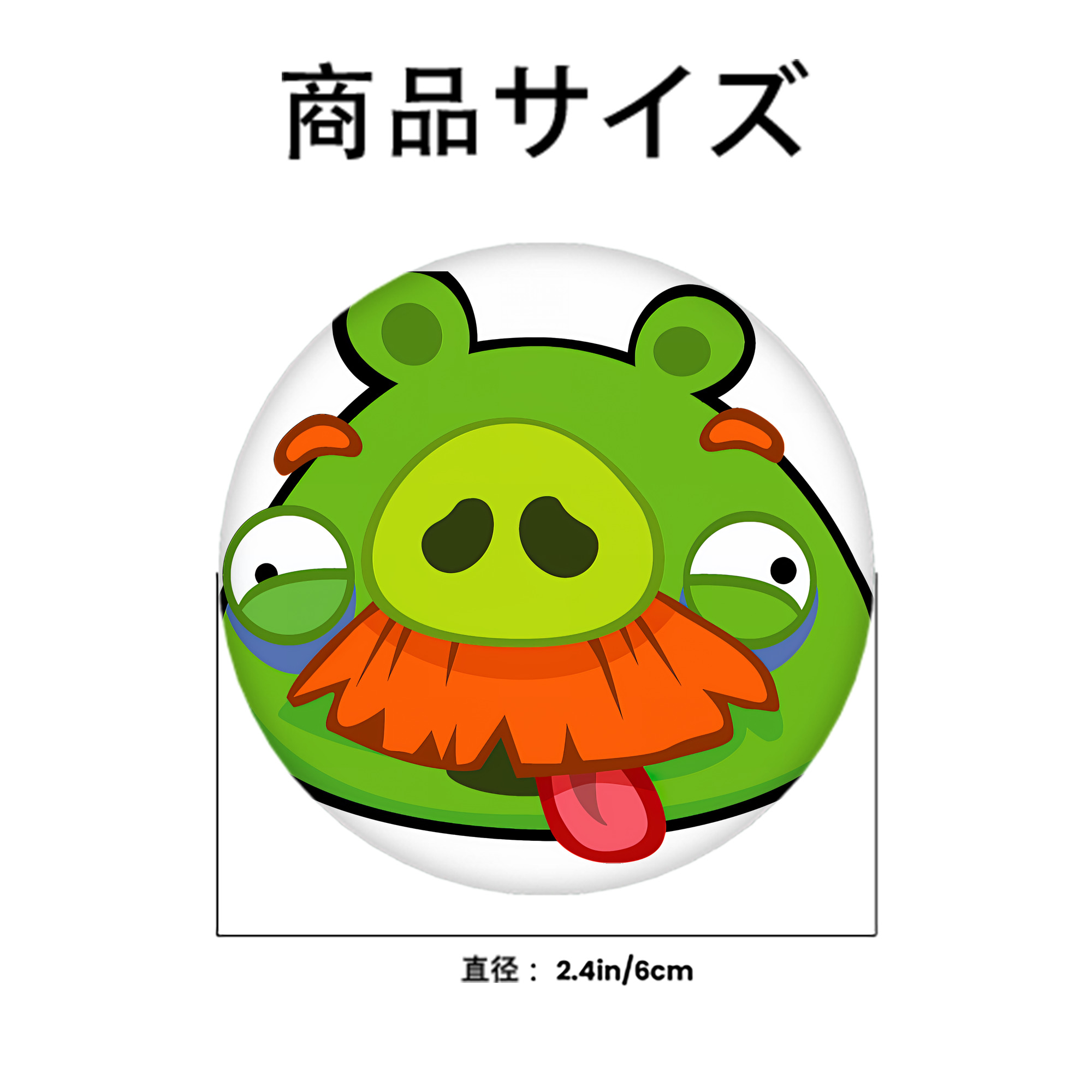 Angry Birds アングリーバード 6cm 缶バッジ 複数セット