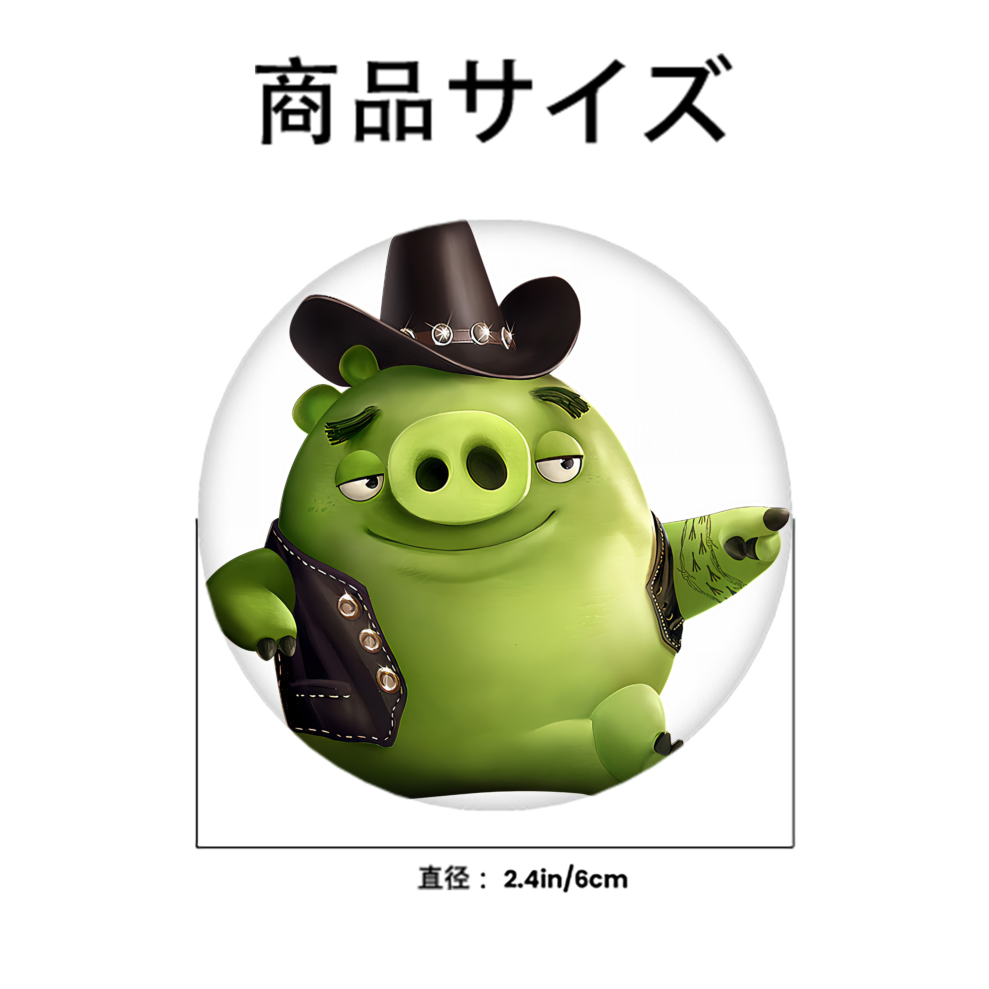 Angry Birds アングリーバード 6cm 缶バッジ 複数セット