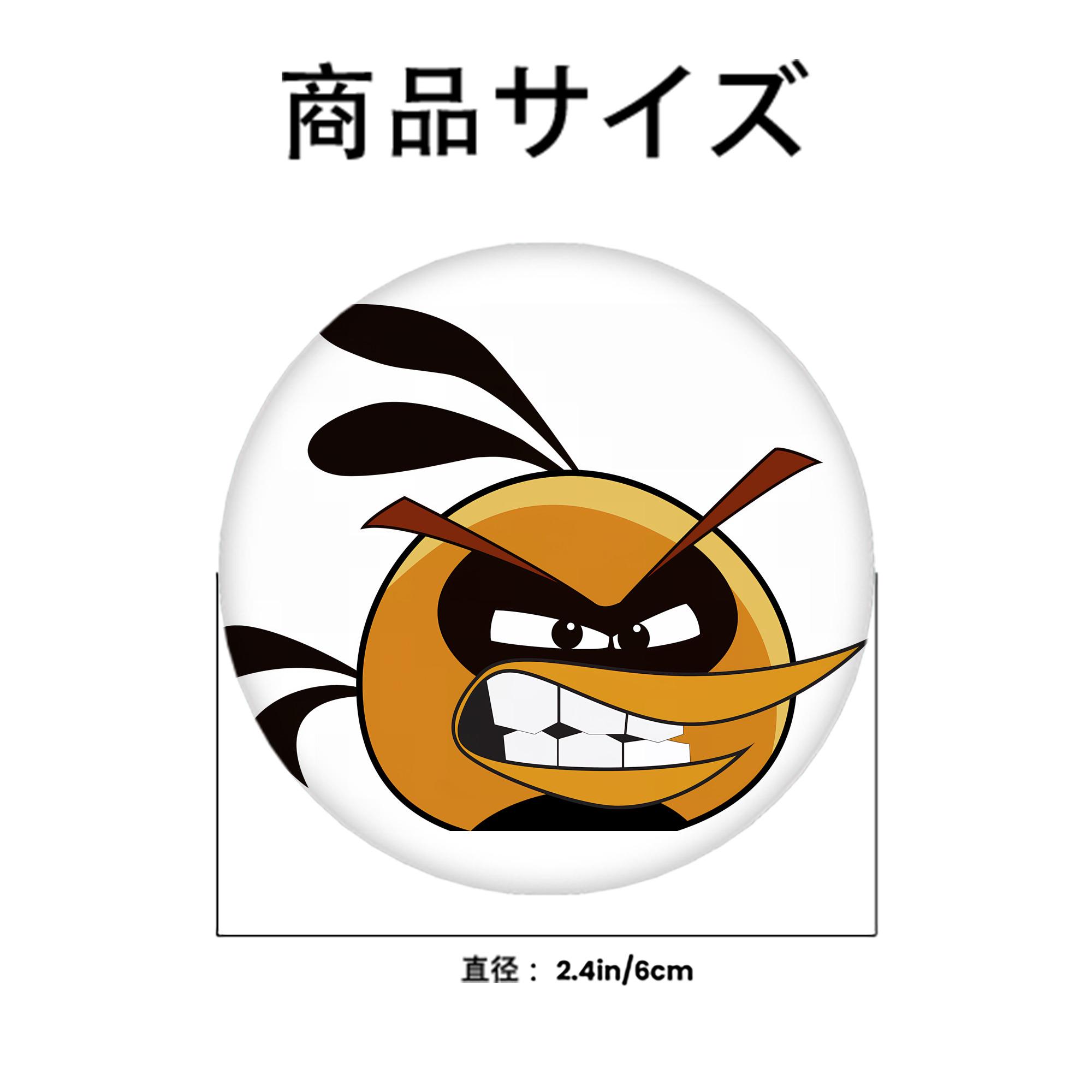 Angry Birds アングリーバード 6cm 缶バッジ 複数セット