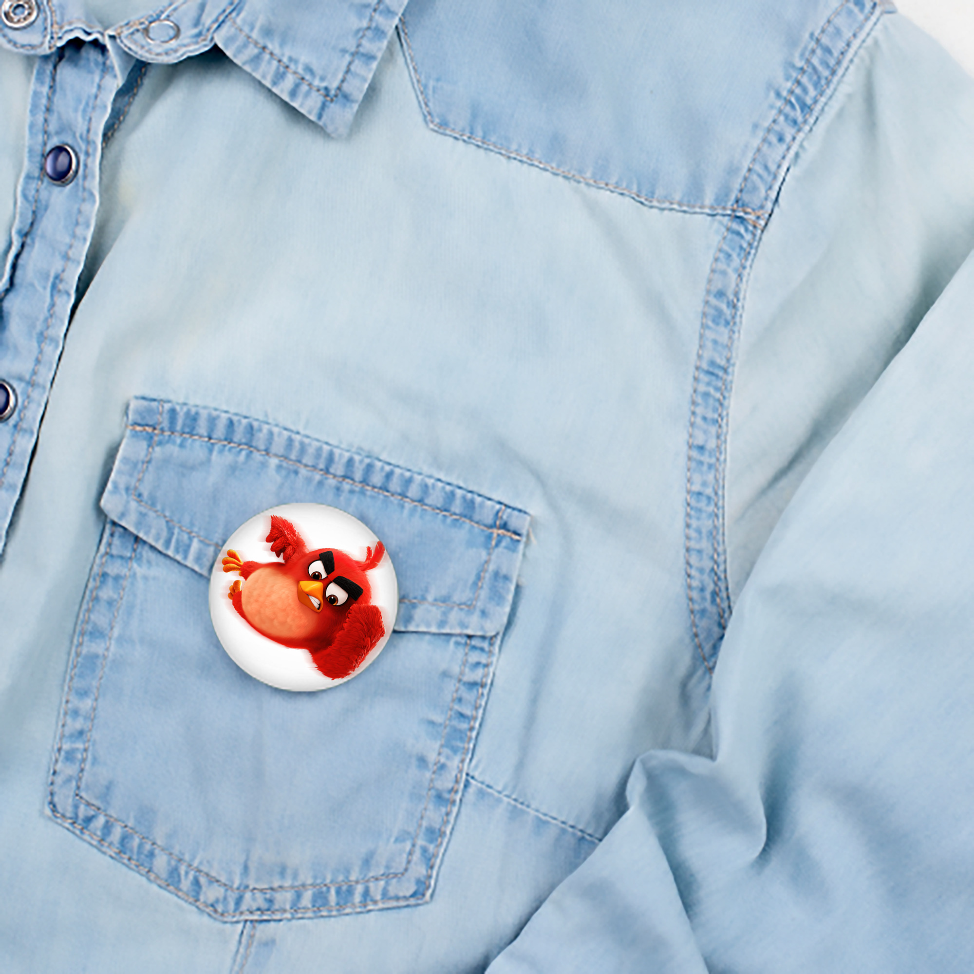 Angry Birds アングリーバード 6cm 缶バッジ 複数セット
