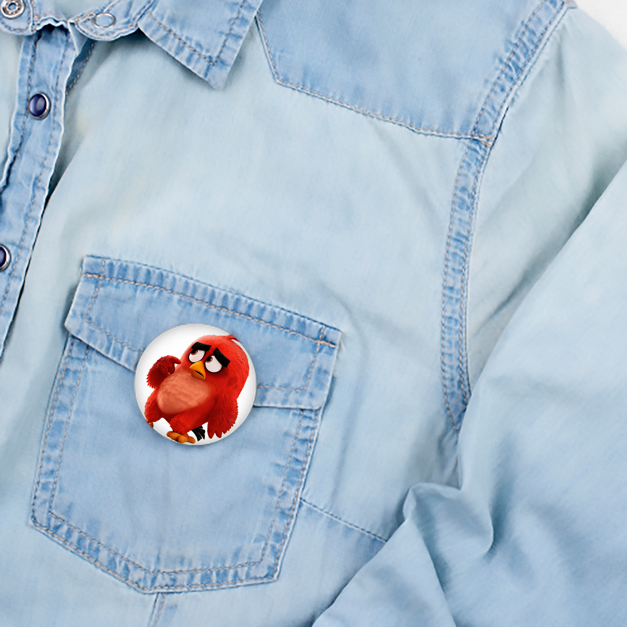 Angry Birds アングリーバード 6cm 缶バッジ 複数セット