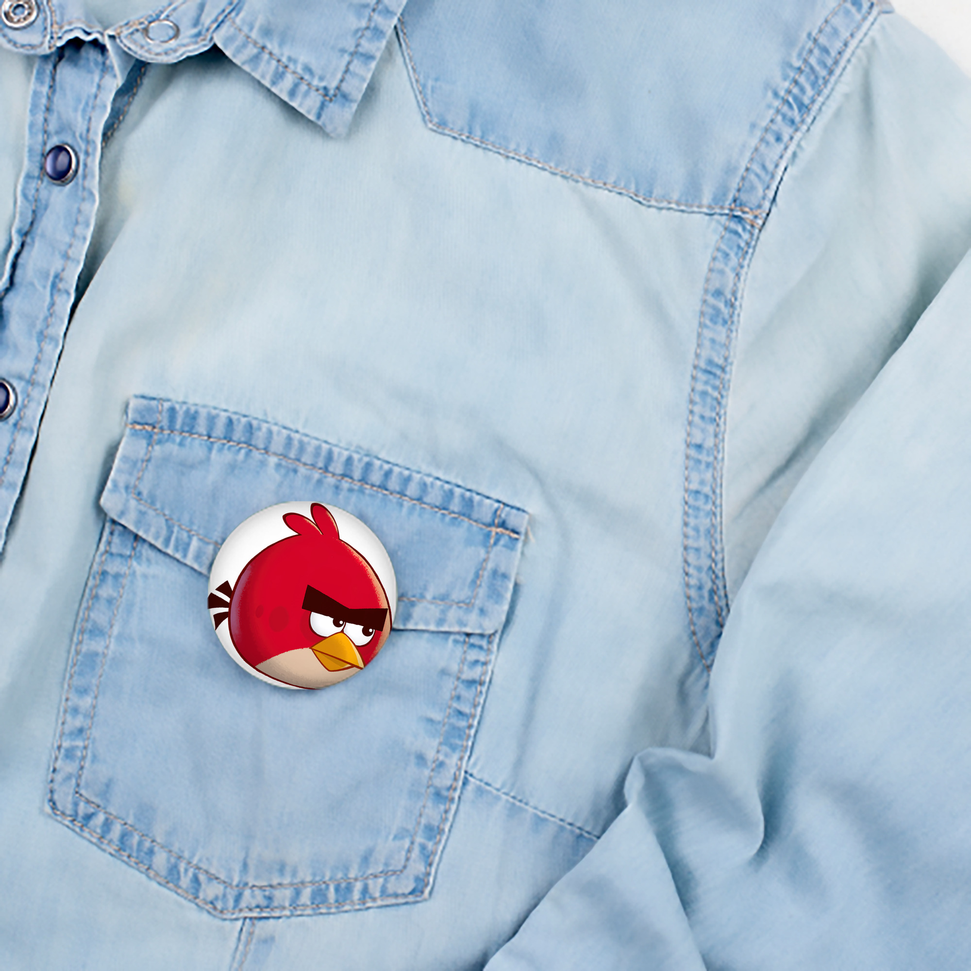 Angry Birds アングリーバード 6cm 缶バッジ 複数セット