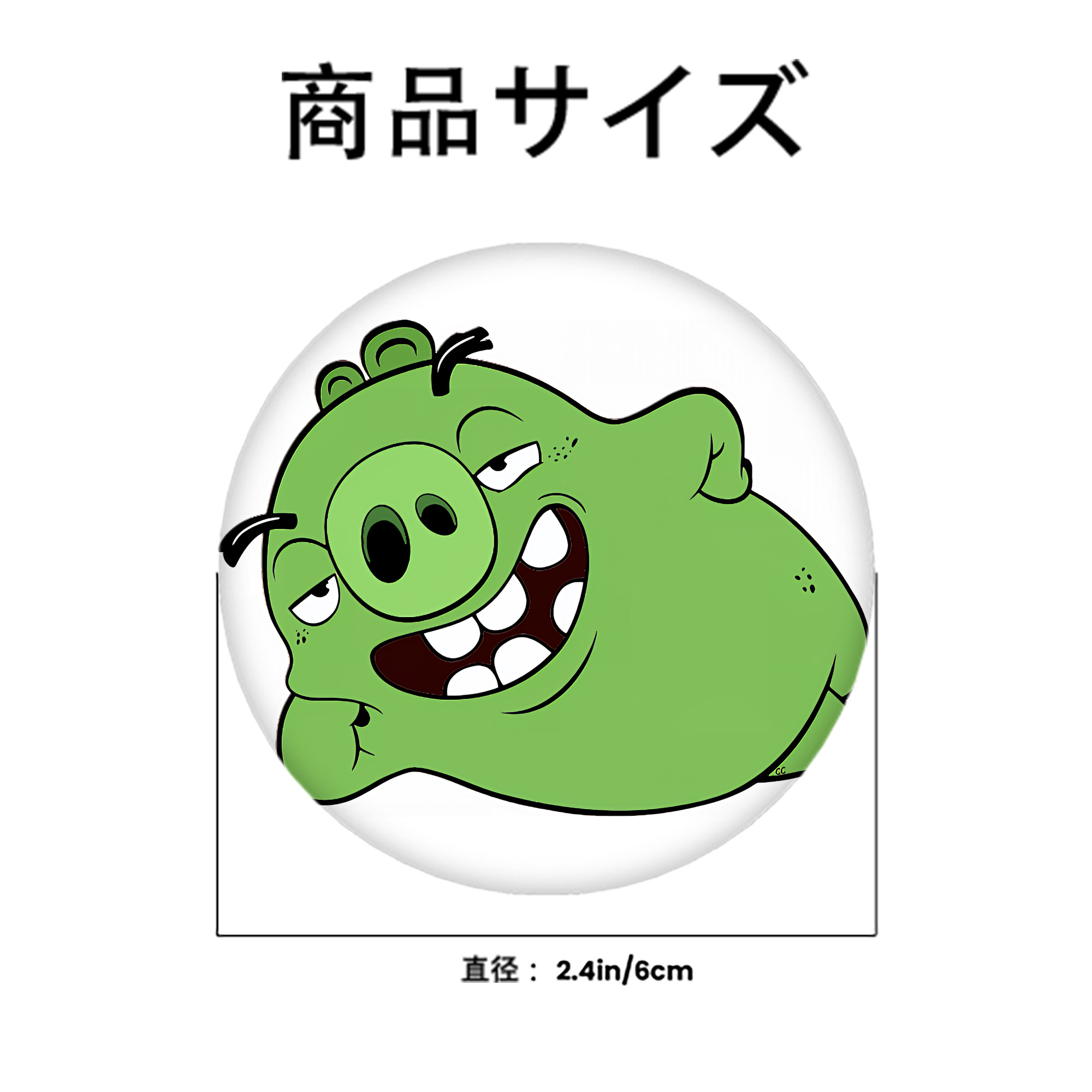 Angry Birds アングリーバード 6cm 缶バッジ 複数セット