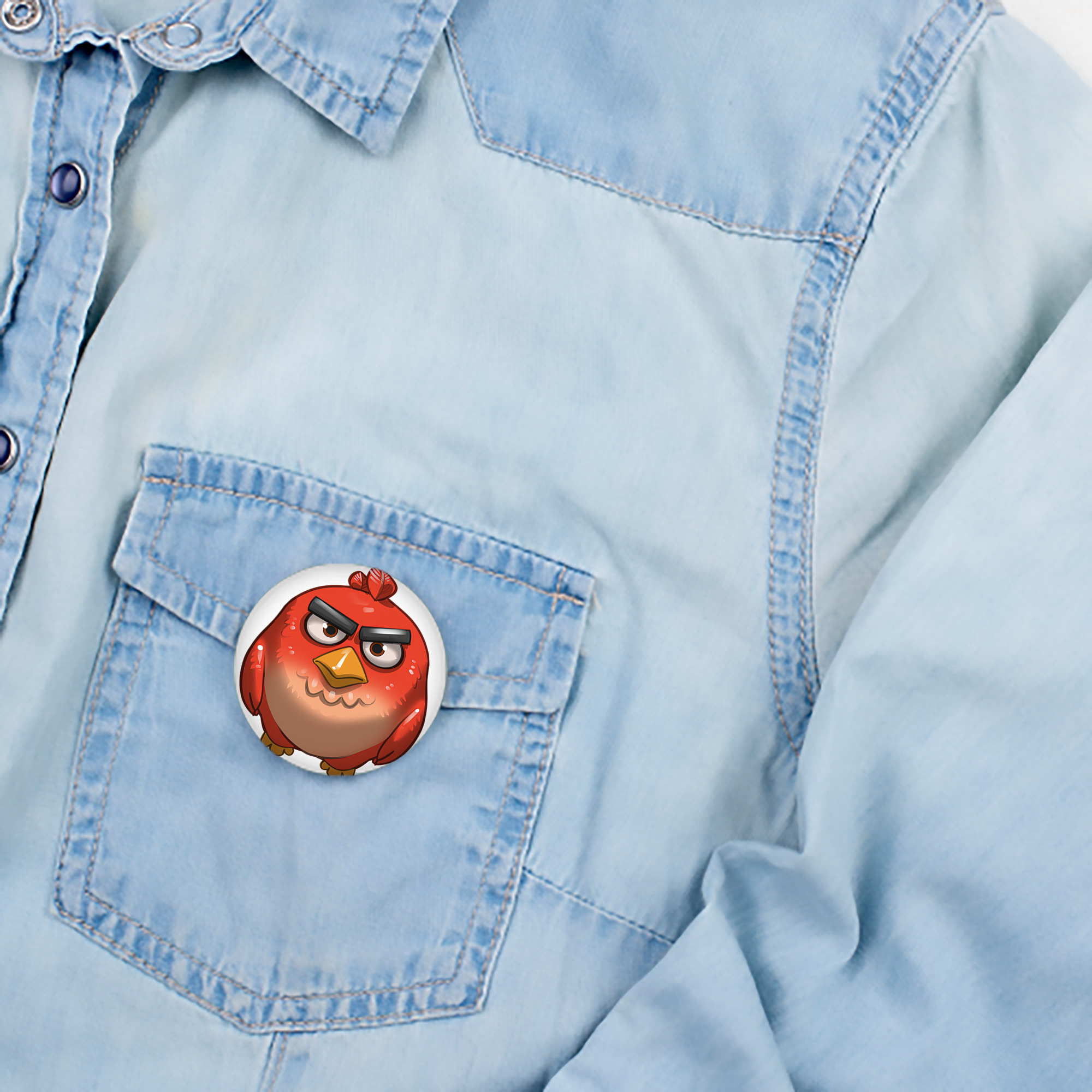 Angry Birds アングリーバード 6cm 缶バッジ 複数セット
